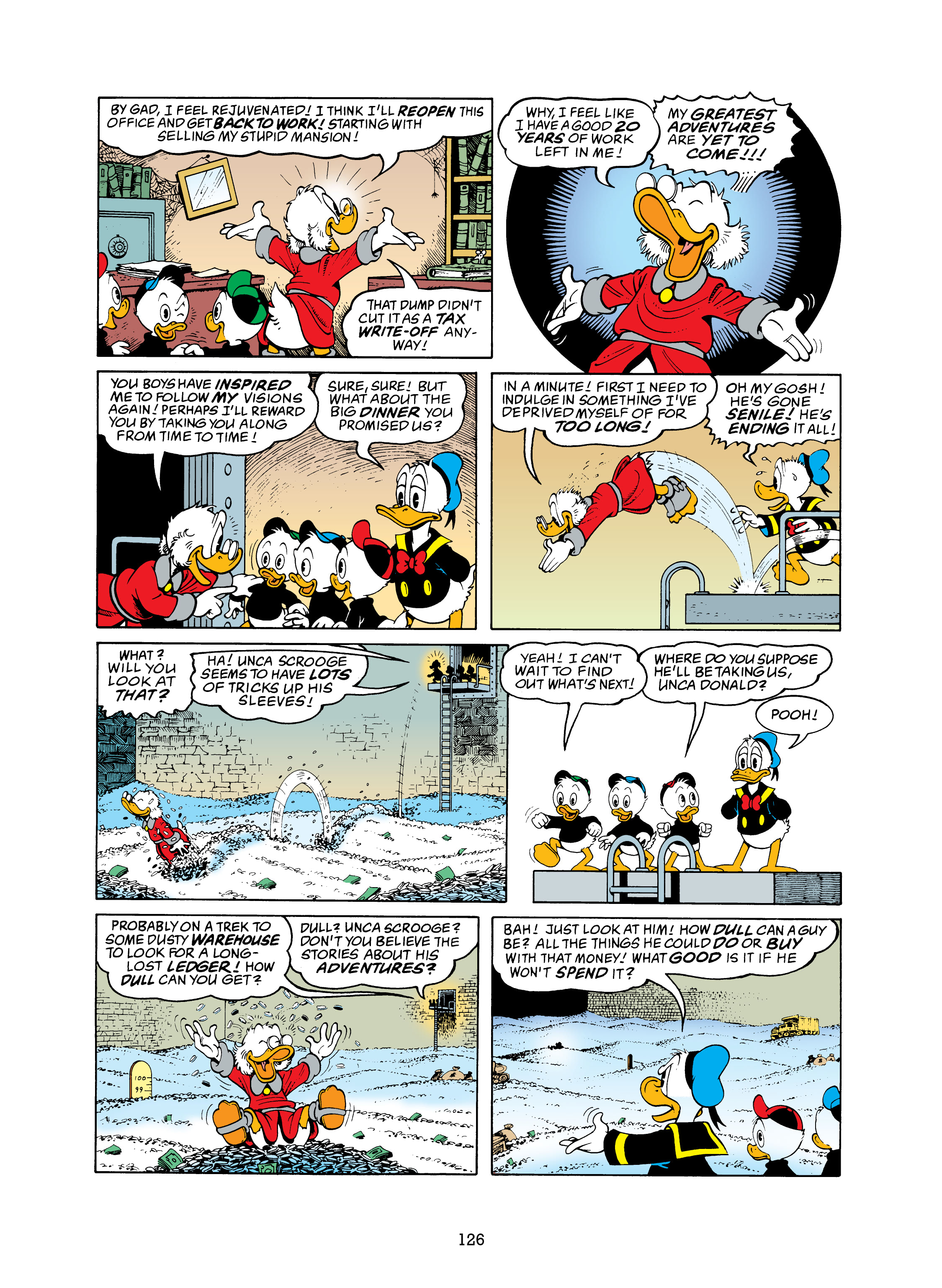 Uncle Scrooge and Donald Duck: Bear Mountain Tales (2022) issue 1 - Page 126