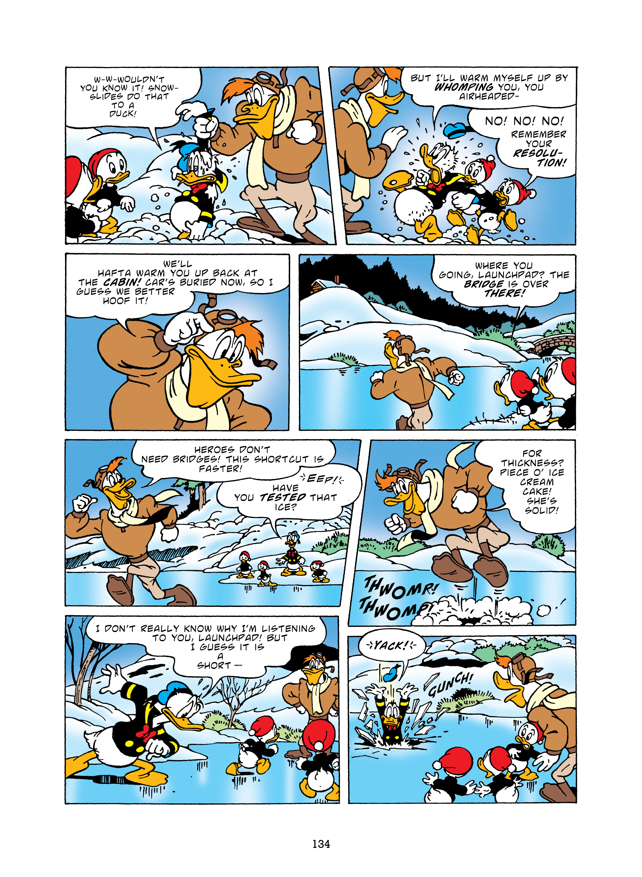 Uncle Scrooge and Donald Duck: Bear Mountain Tales (2022) issue 1 - Page 134