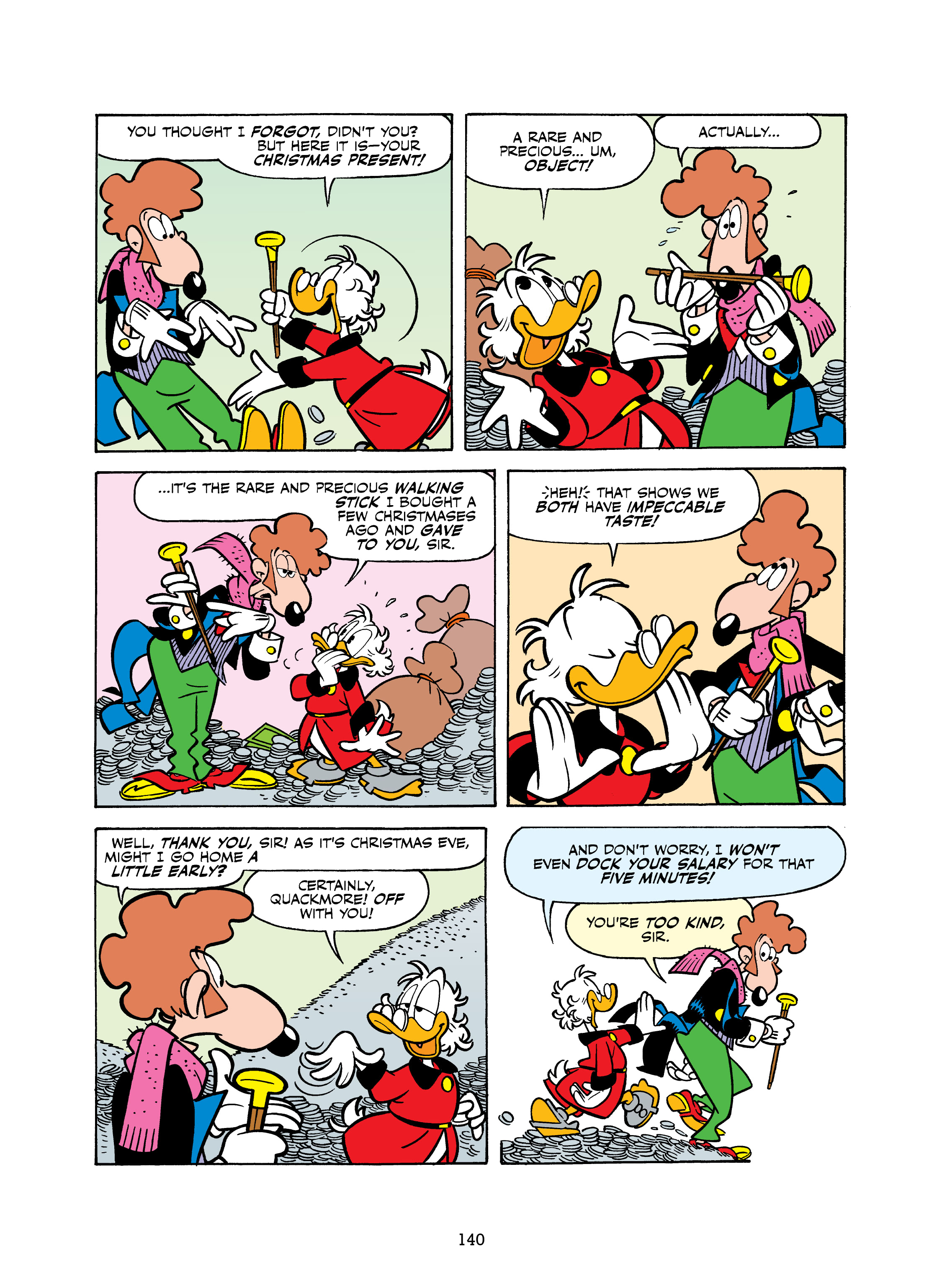 Uncle Scrooge and Donald Duck: Bear Mountain Tales (2022) issue 1 - Page 140