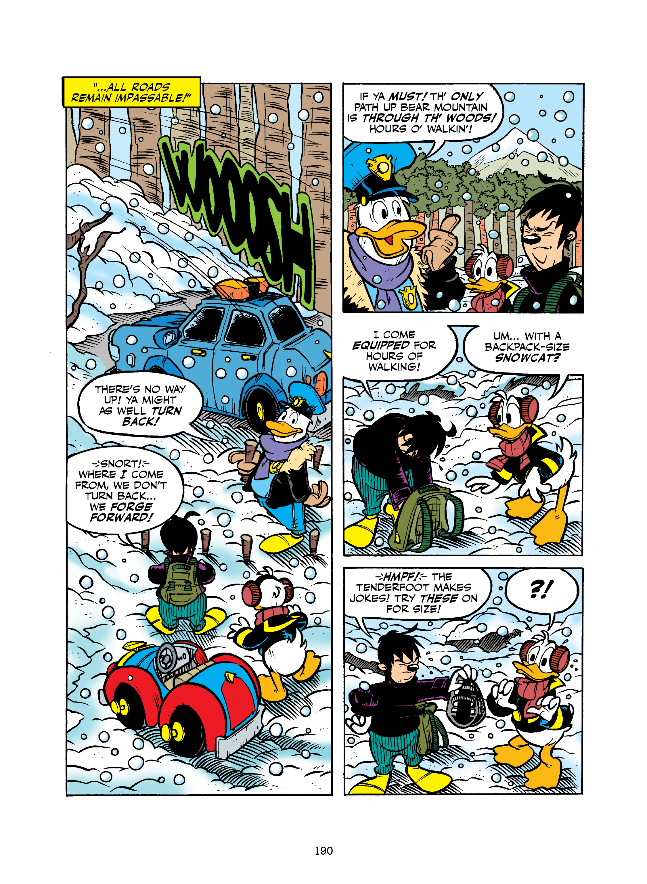 Uncle Scrooge and Donald Duck: Bear Mountain Tales (2022) issue 1 - Page 190