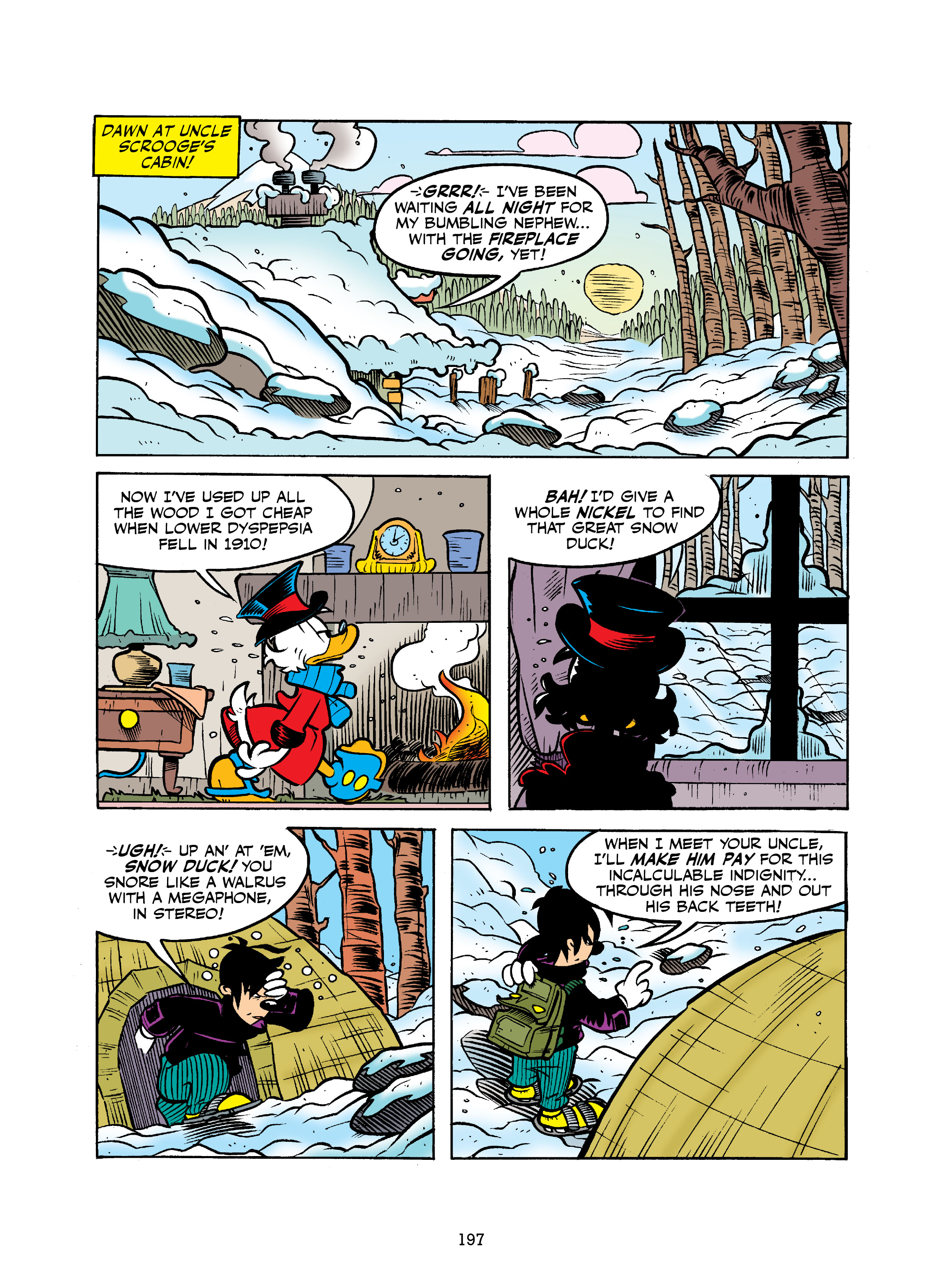 Uncle Scrooge and Donald Duck: Bear Mountain Tales (2022) issue 1 - Page 197