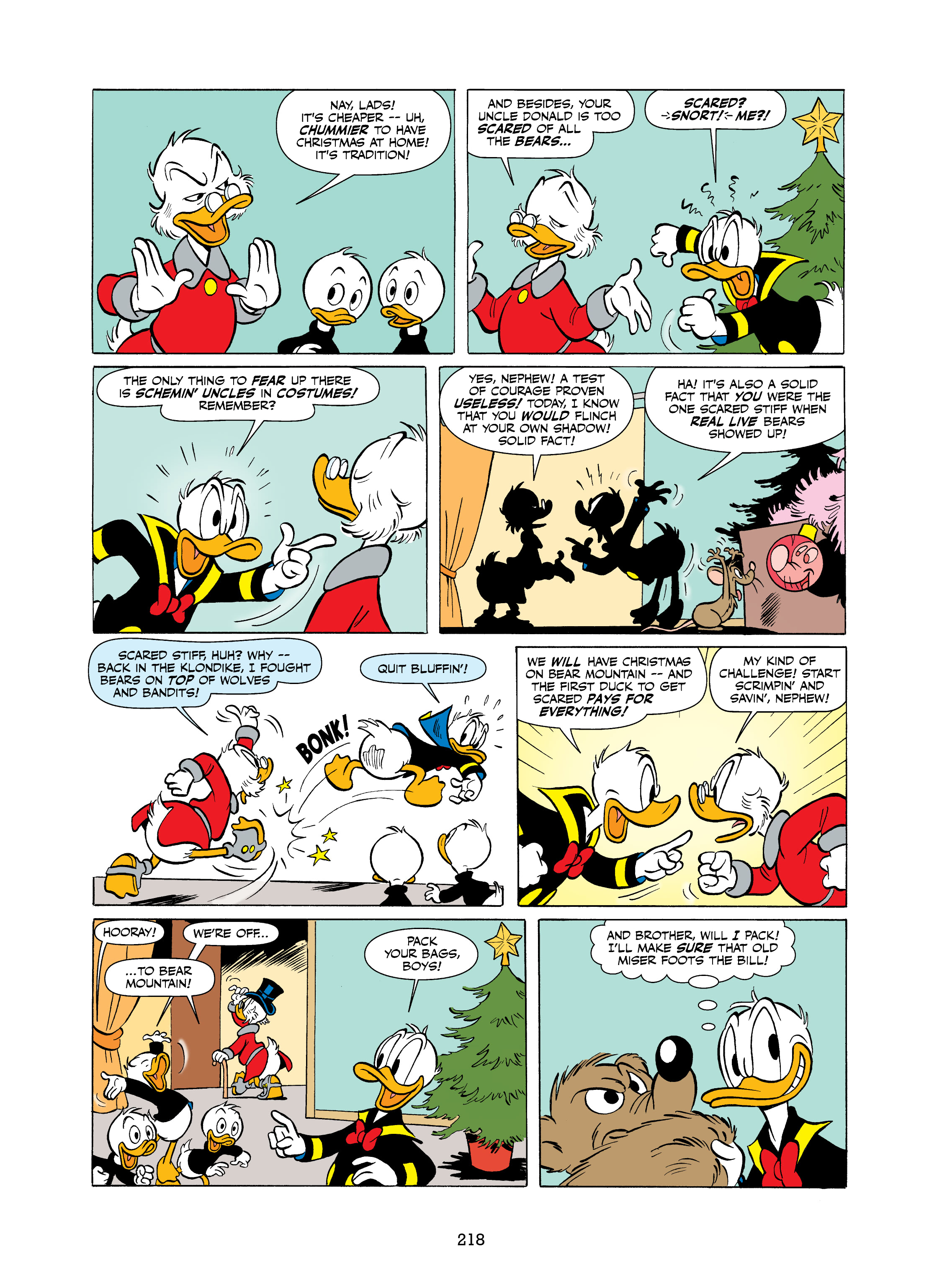 Uncle Scrooge and Donald Duck: Bear Mountain Tales (2022) issue 1 - Page 218