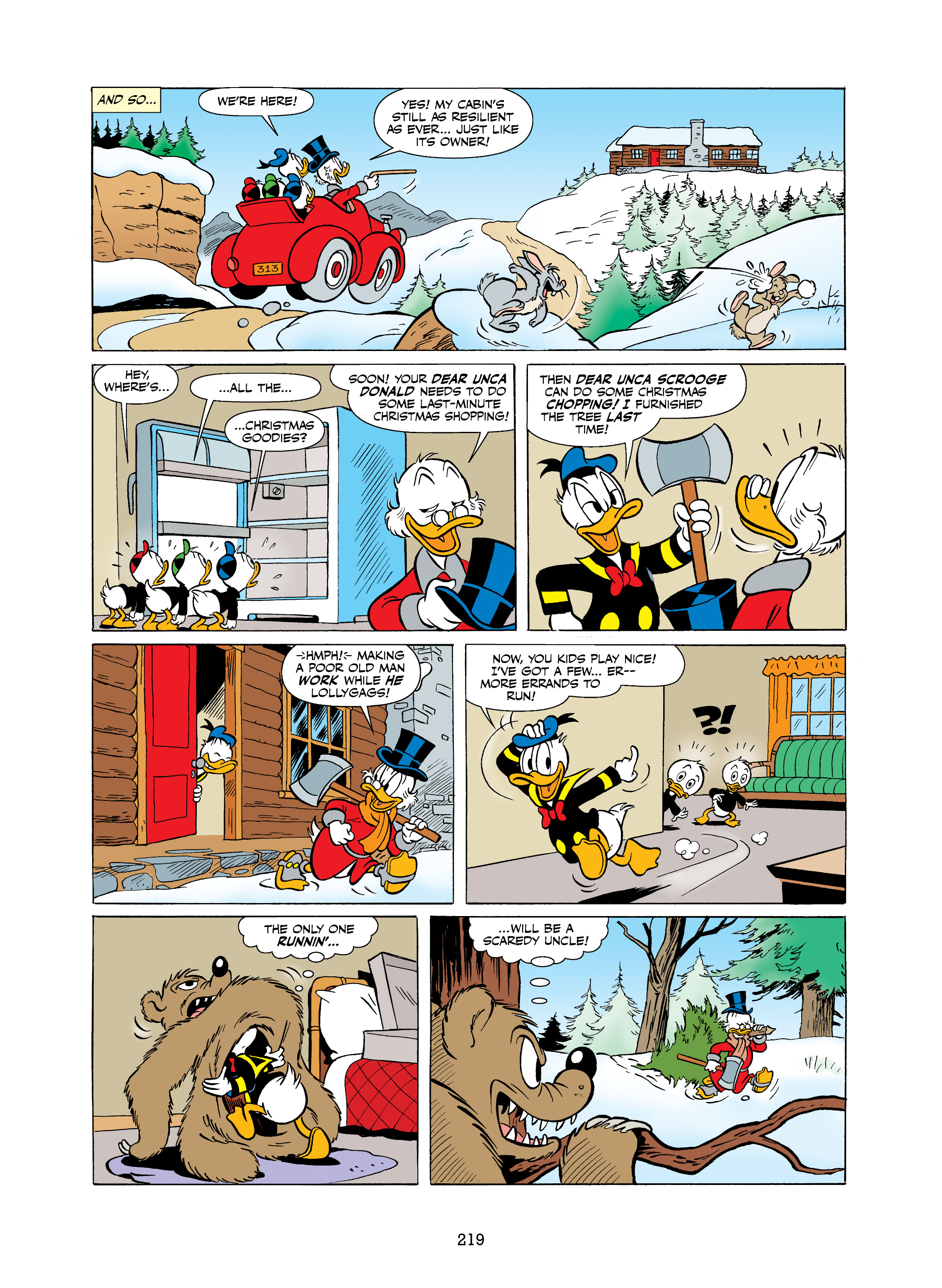 Uncle Scrooge and Donald Duck: Bear Mountain Tales (2022) issue 1 - Page 219