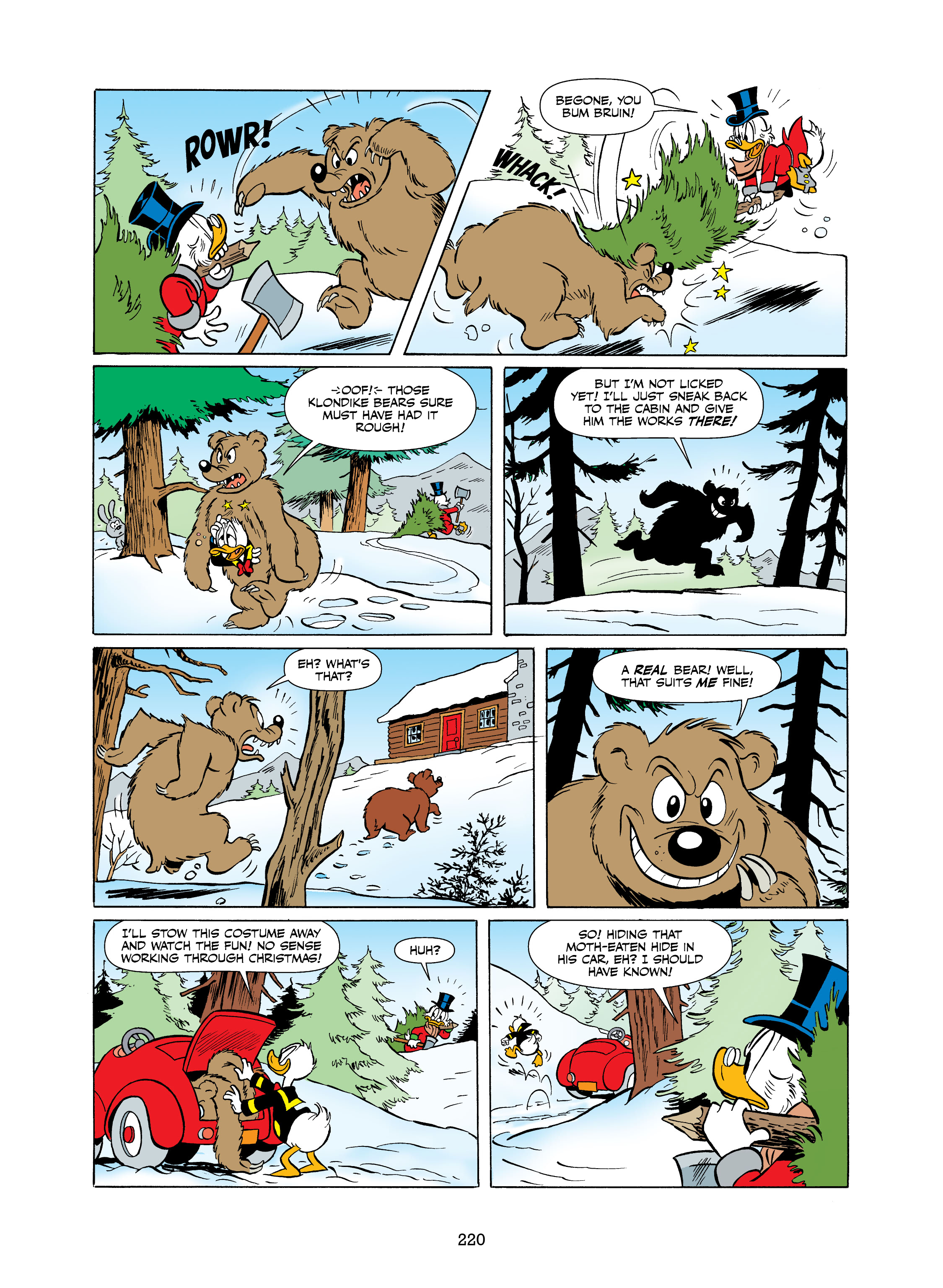 Uncle Scrooge and Donald Duck: Bear Mountain Tales (2022) issue 1 - Page 220