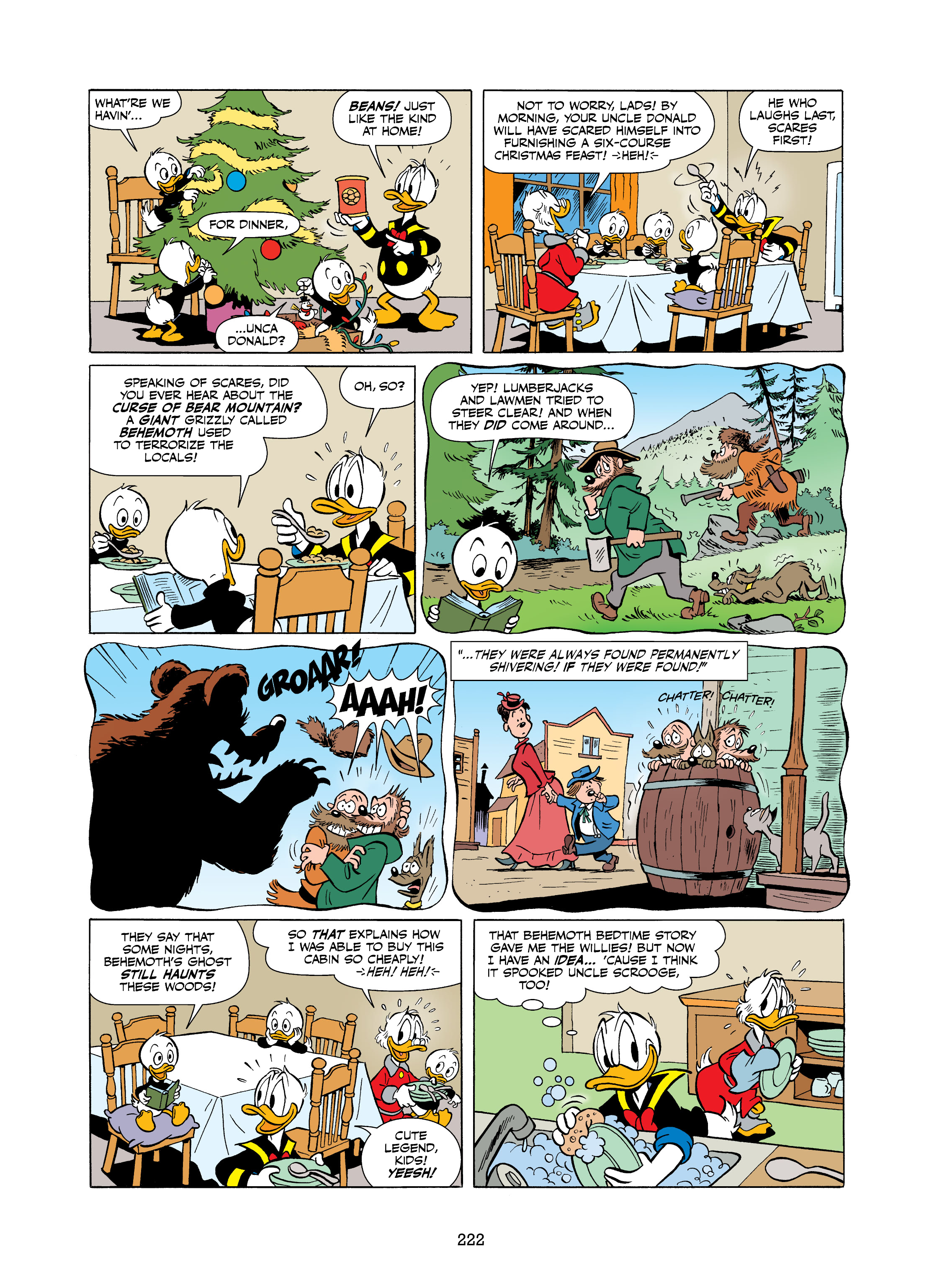 Uncle Scrooge and Donald Duck: Bear Mountain Tales (2022) issue 1 - Page 222