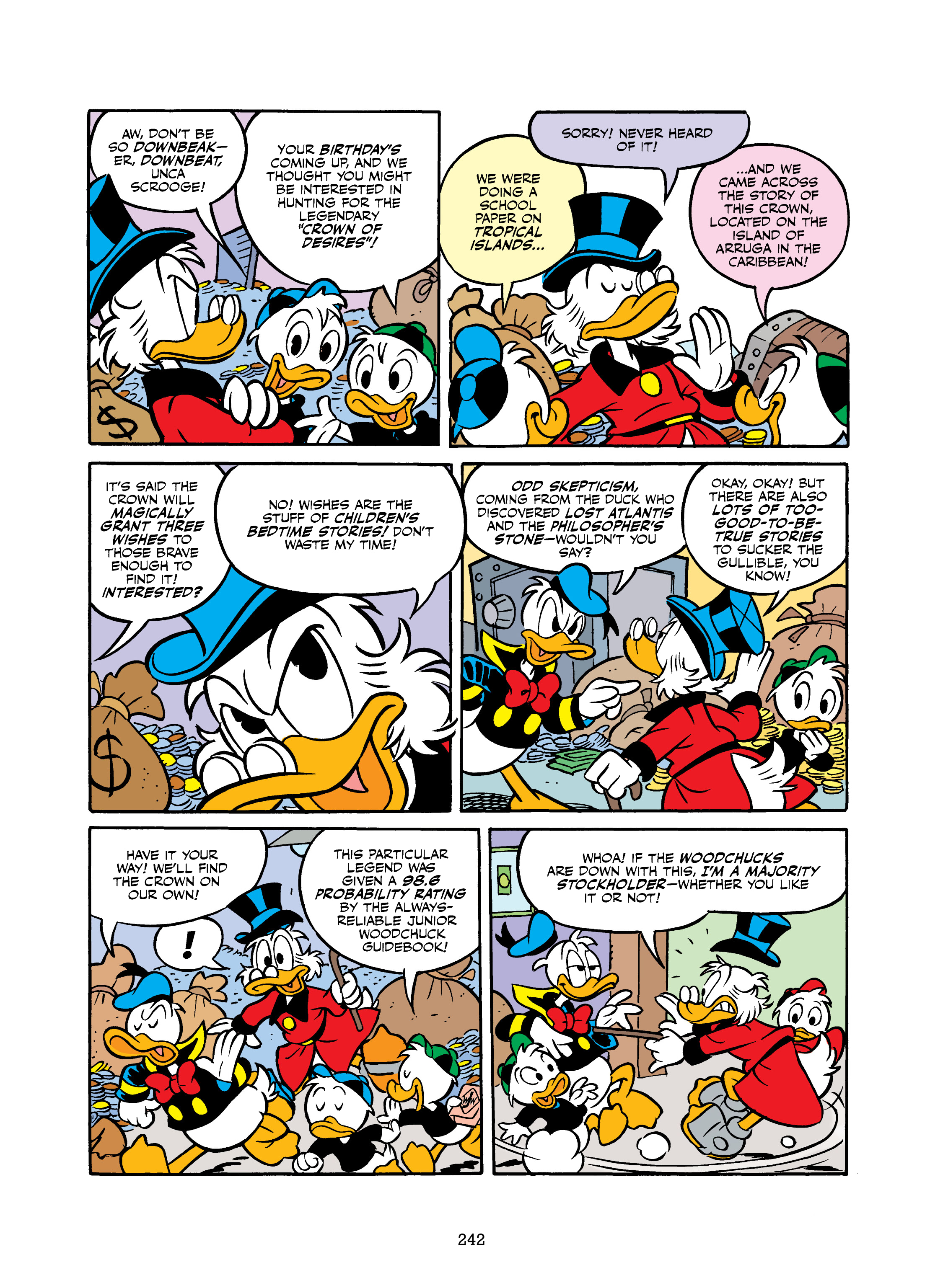 Uncle Scrooge and Donald Duck: Bear Mountain Tales (2022) issue 1 - Page 242