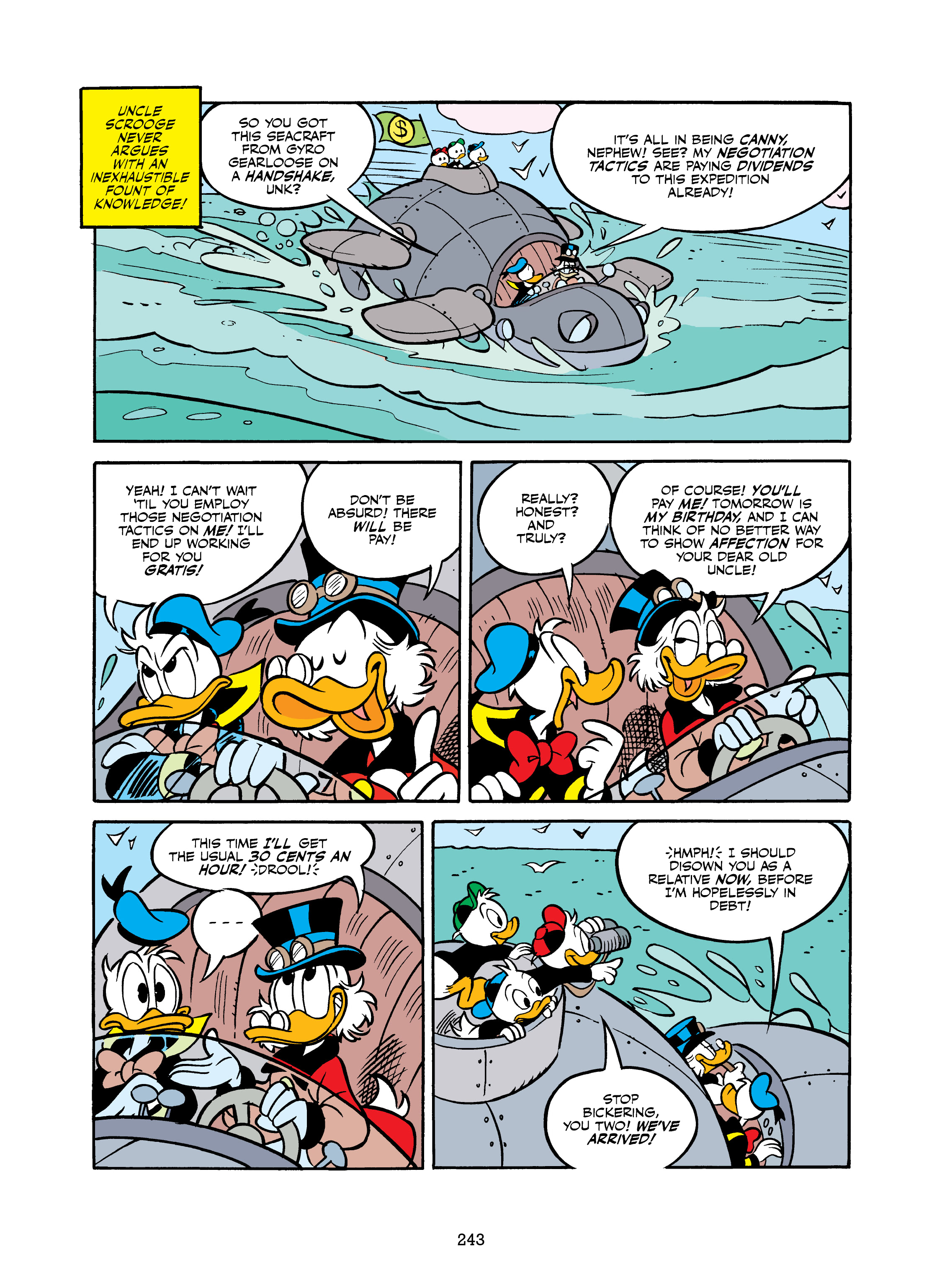 Uncle Scrooge and Donald Duck: Bear Mountain Tales (2022) issue 1 - Page 243