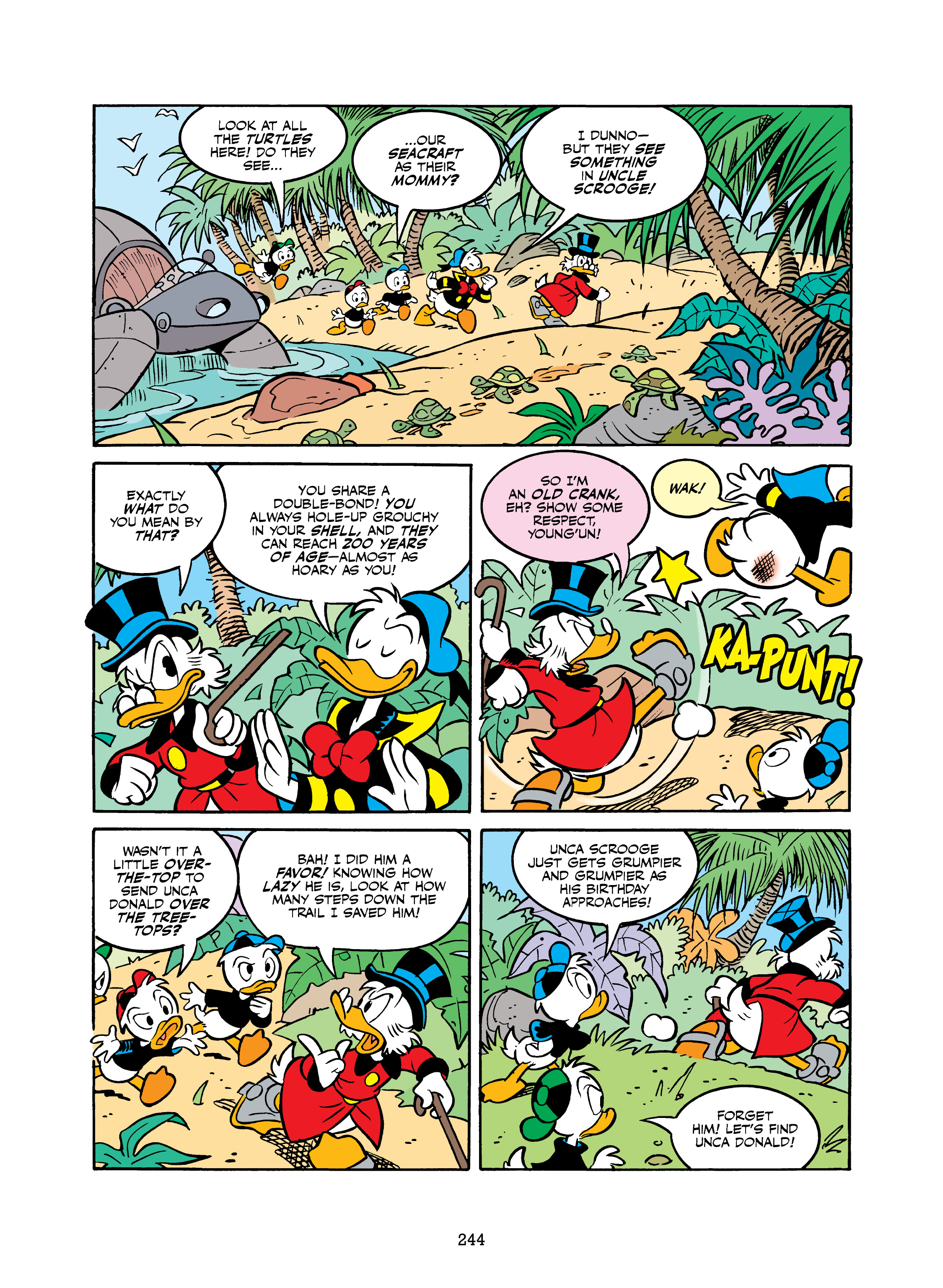 Uncle Scrooge and Donald Duck: Bear Mountain Tales (2022) issue 1 - Page 244