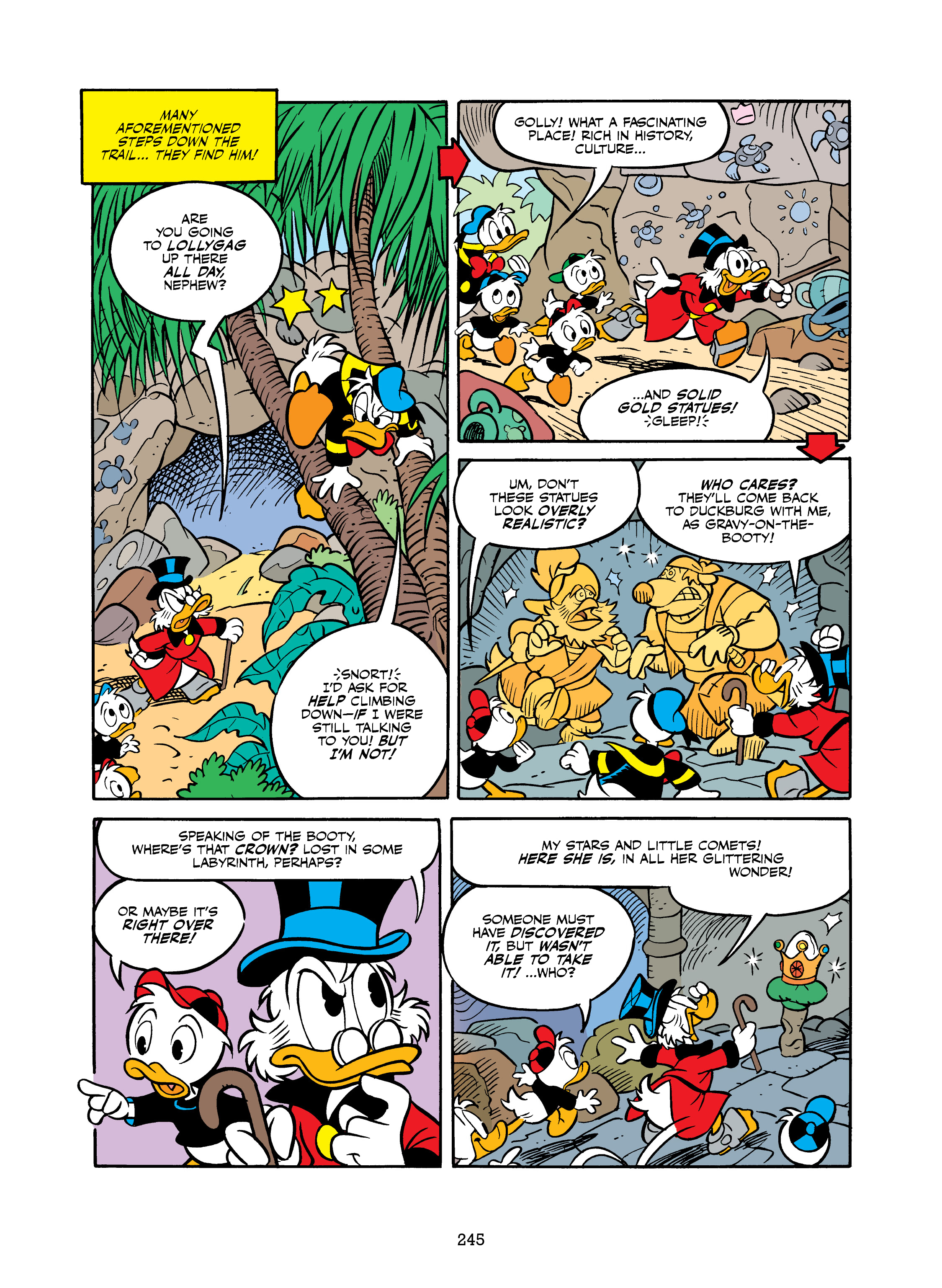 Uncle Scrooge and Donald Duck: Bear Mountain Tales (2022) issue 1 - Page 245