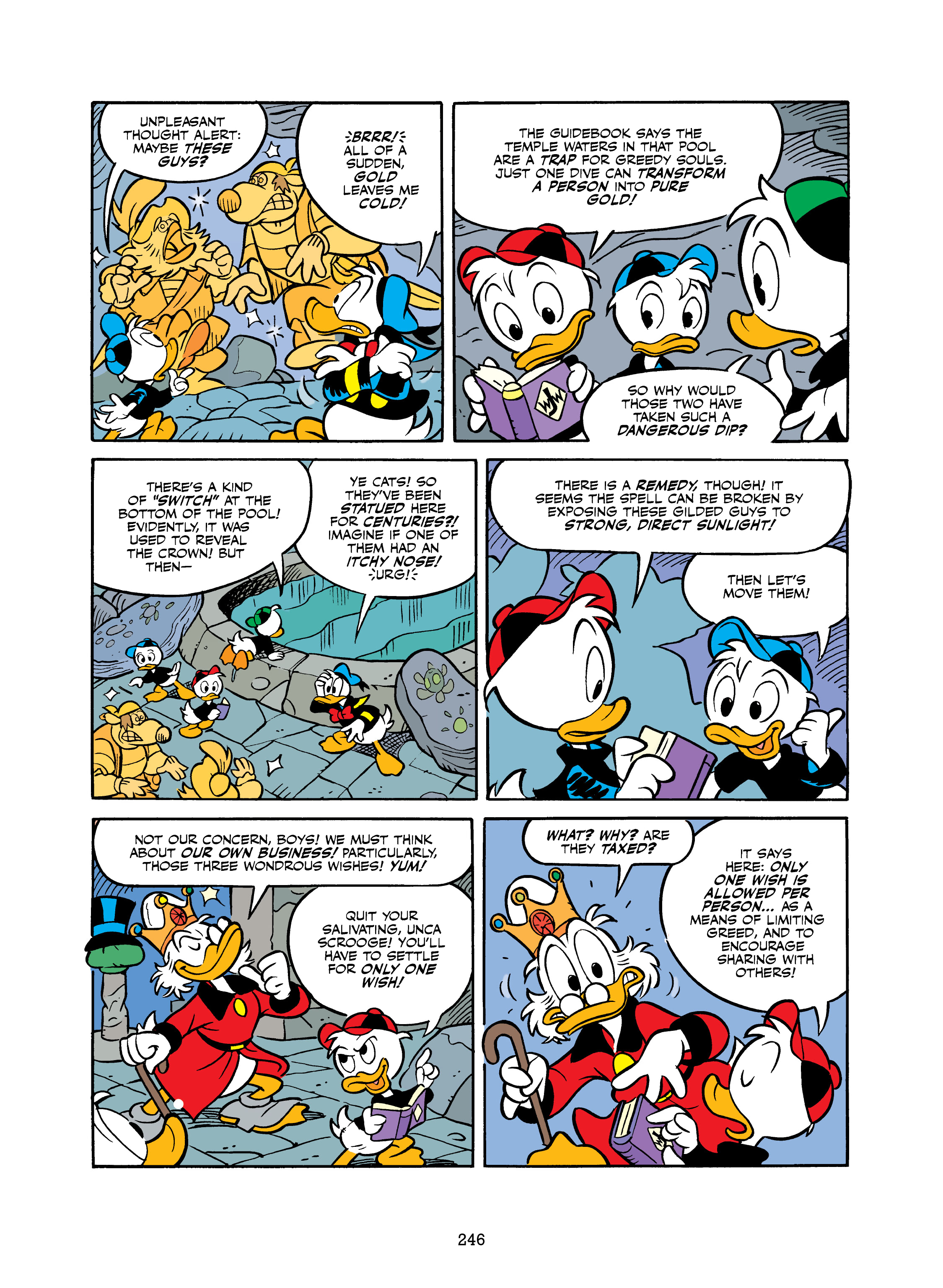 Uncle Scrooge and Donald Duck: Bear Mountain Tales (2022) issue 1 - Page 246