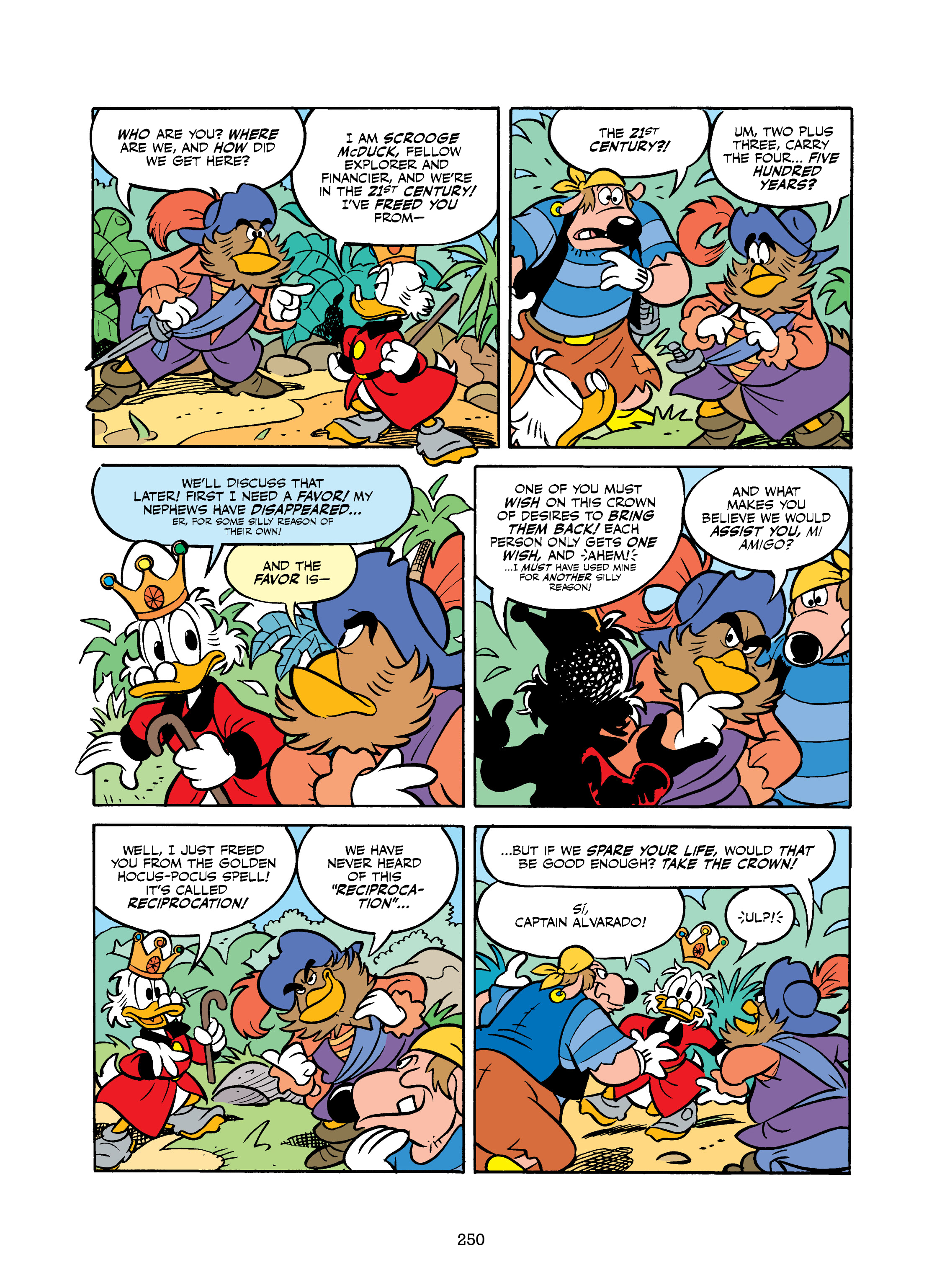 Uncle Scrooge and Donald Duck: Bear Mountain Tales (2022) issue 1 - Page 250