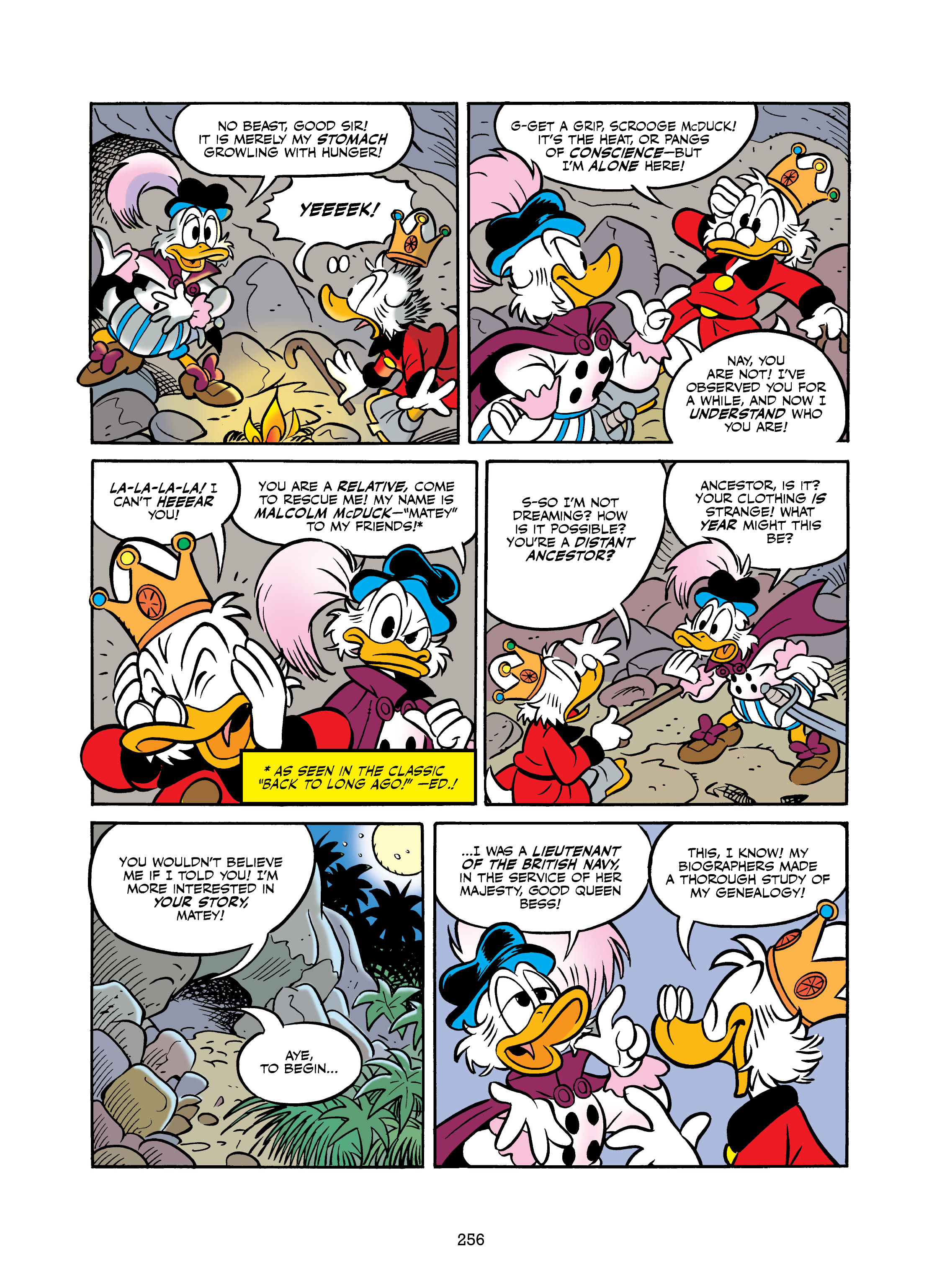 Uncle Scrooge and Donald Duck: Bear Mountain Tales (2022) issue 1 - Page 256