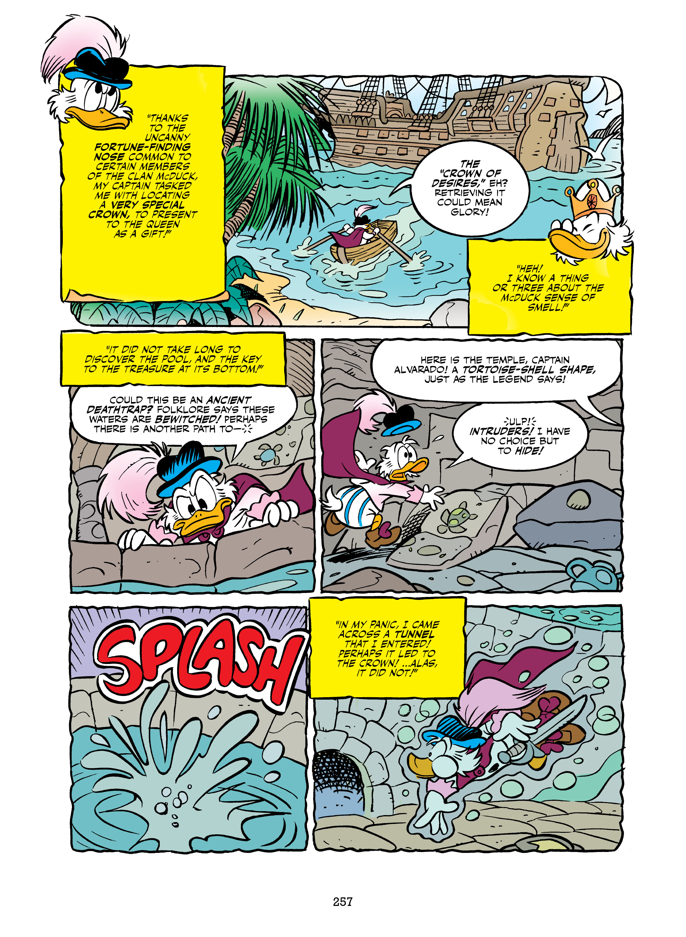 Uncle Scrooge and Donald Duck: Bear Mountain Tales (2022) issue 1 - Page 257