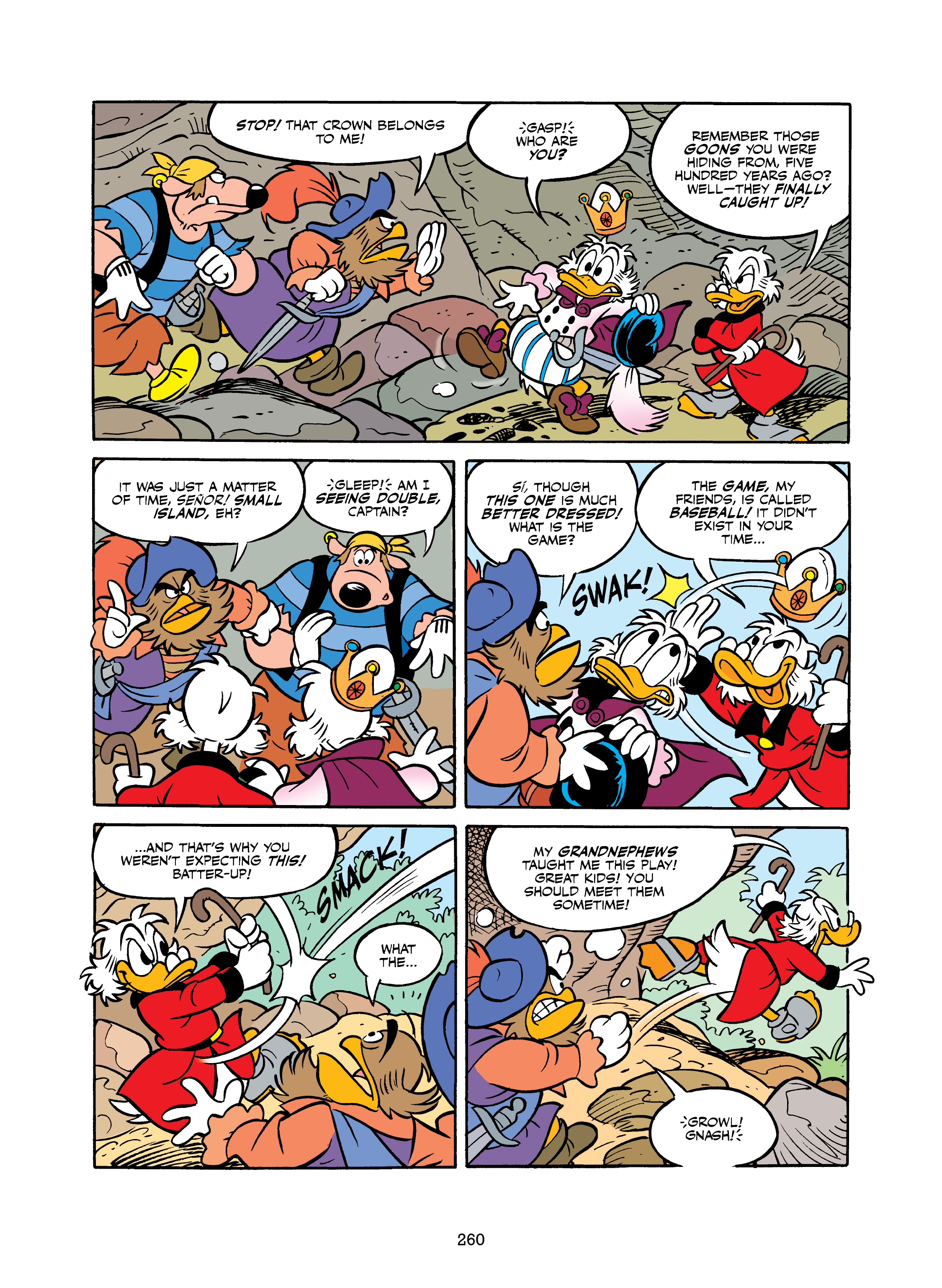 Uncle Scrooge and Donald Duck: Bear Mountain Tales (2022) issue 1 - Page 260