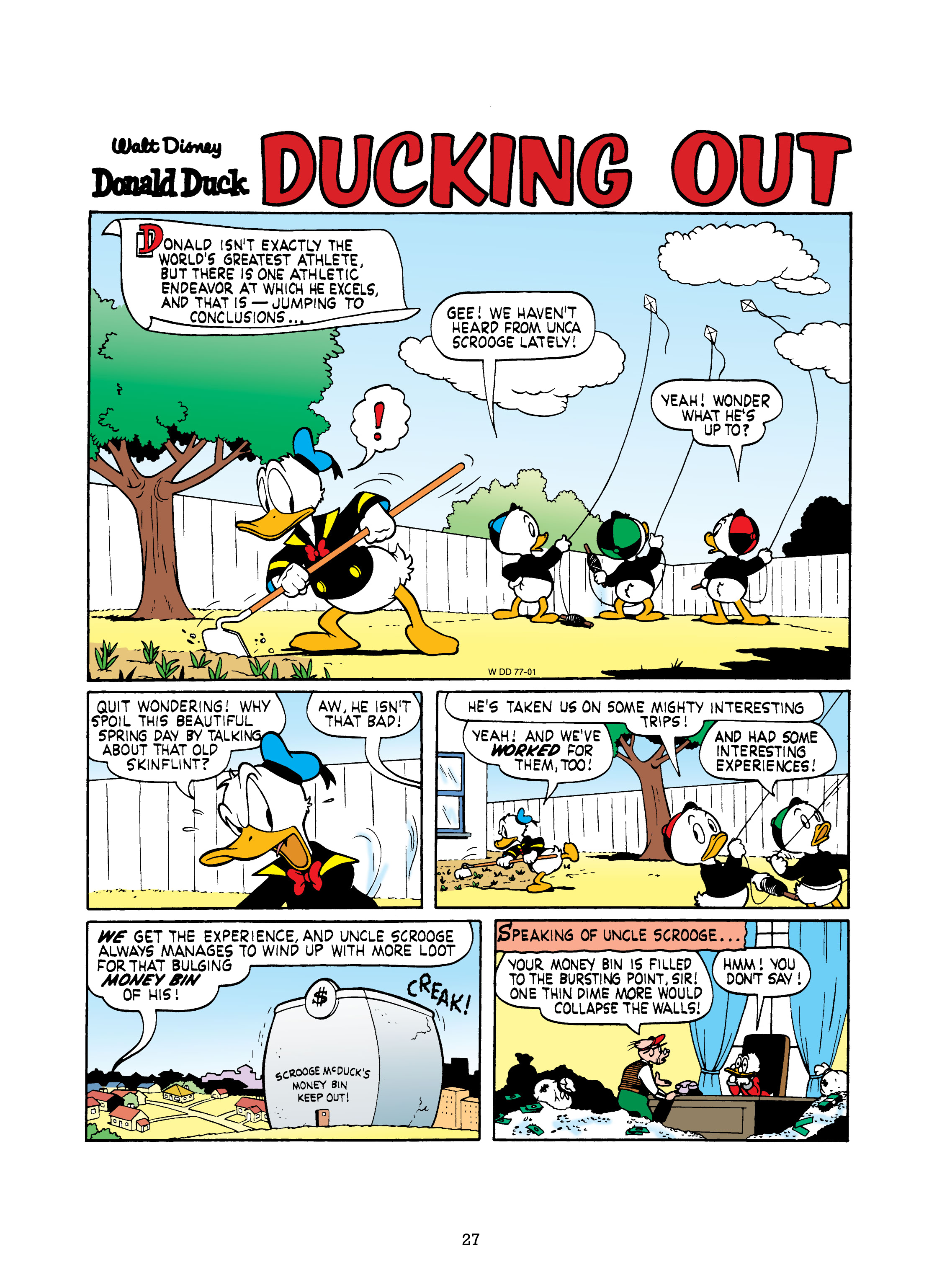 Uncle Scrooge and Donald Duck: Bear Mountain Tales (2022) issue 1 - Page 27