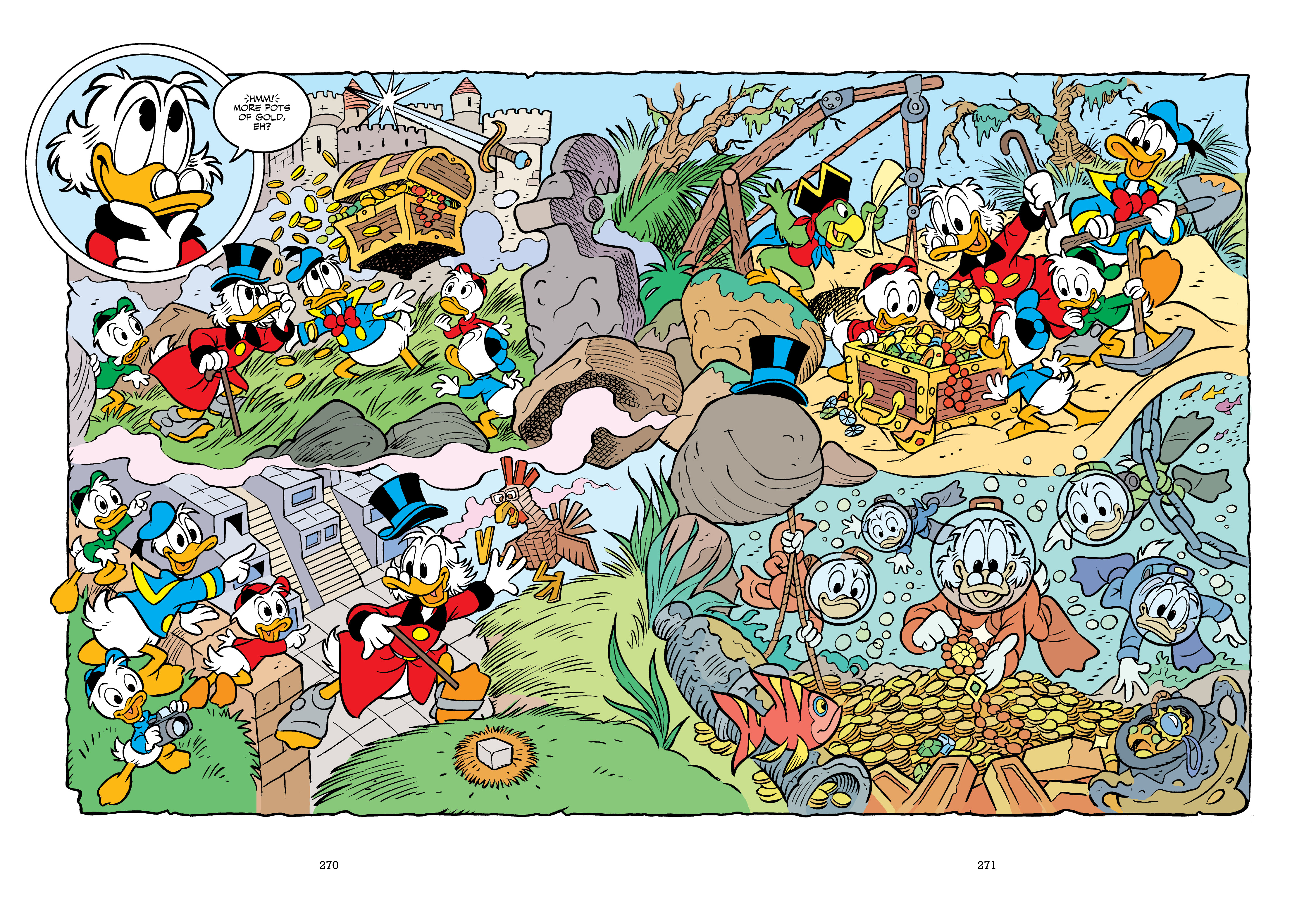 Uncle Scrooge and Donald Duck: Bear Mountain Tales (2022) issue 1 - Page 270