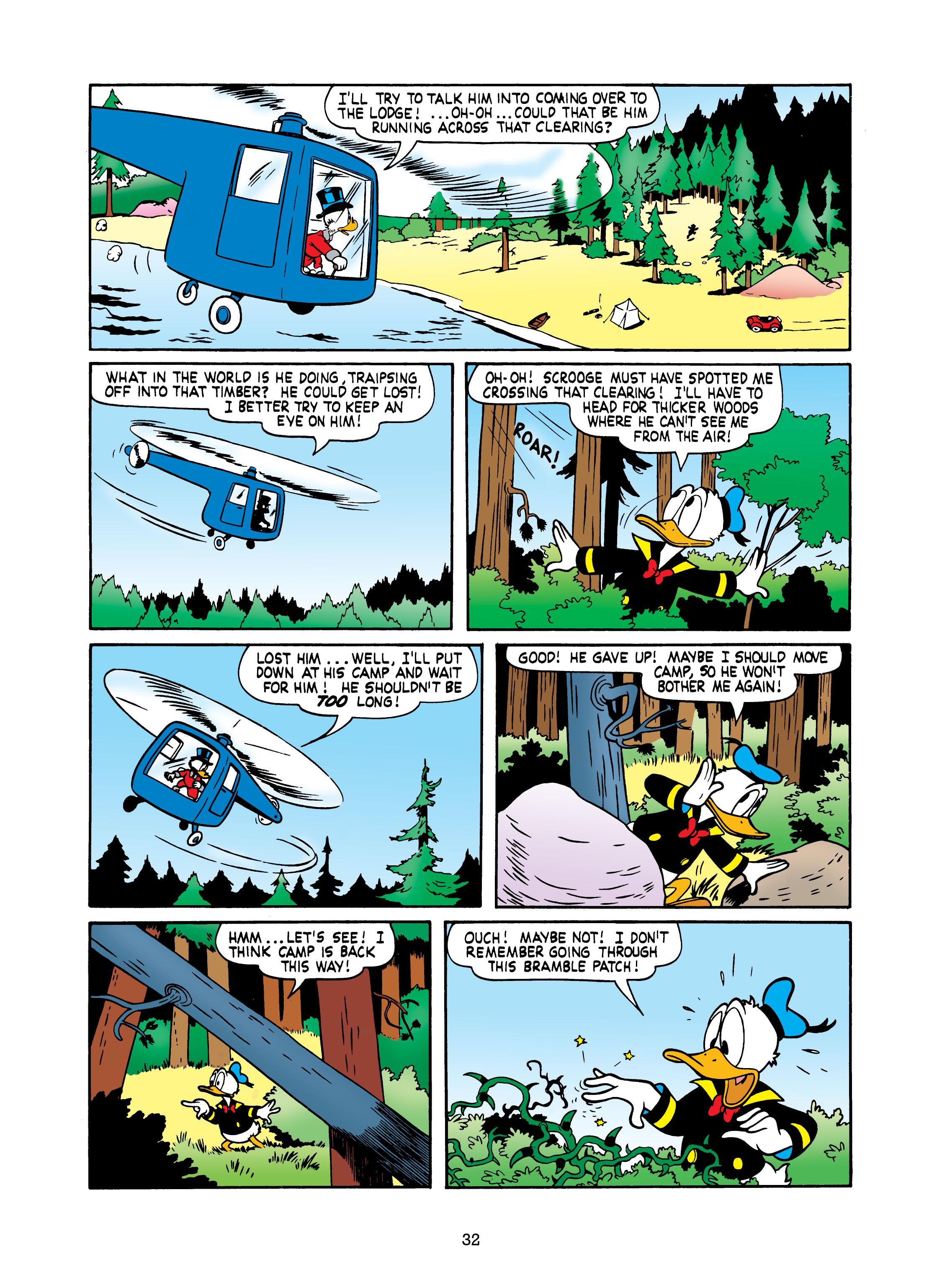 Uncle Scrooge and Donald Duck: Bear Mountain Tales (2022) issue 1 - Page 32