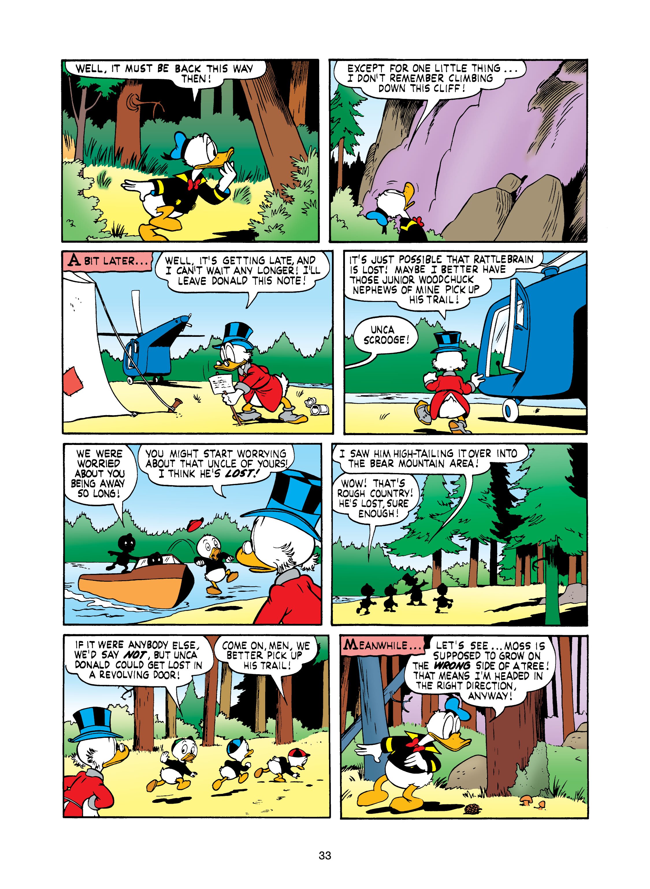 Uncle Scrooge and Donald Duck: Bear Mountain Tales (2022) issue 1 - Page 33