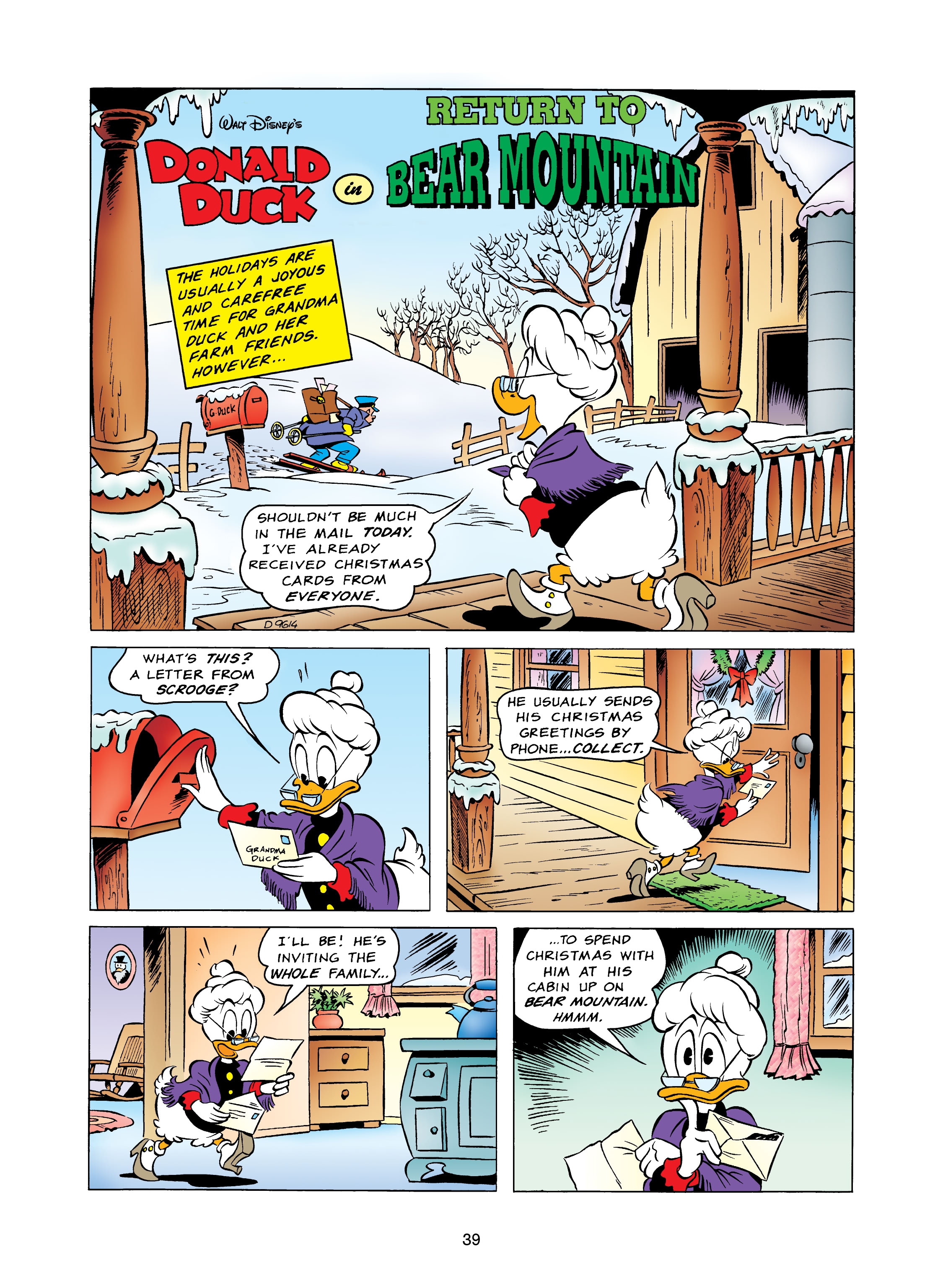 Uncle Scrooge and Donald Duck: Bear Mountain Tales (2022) issue 1 - Page 39