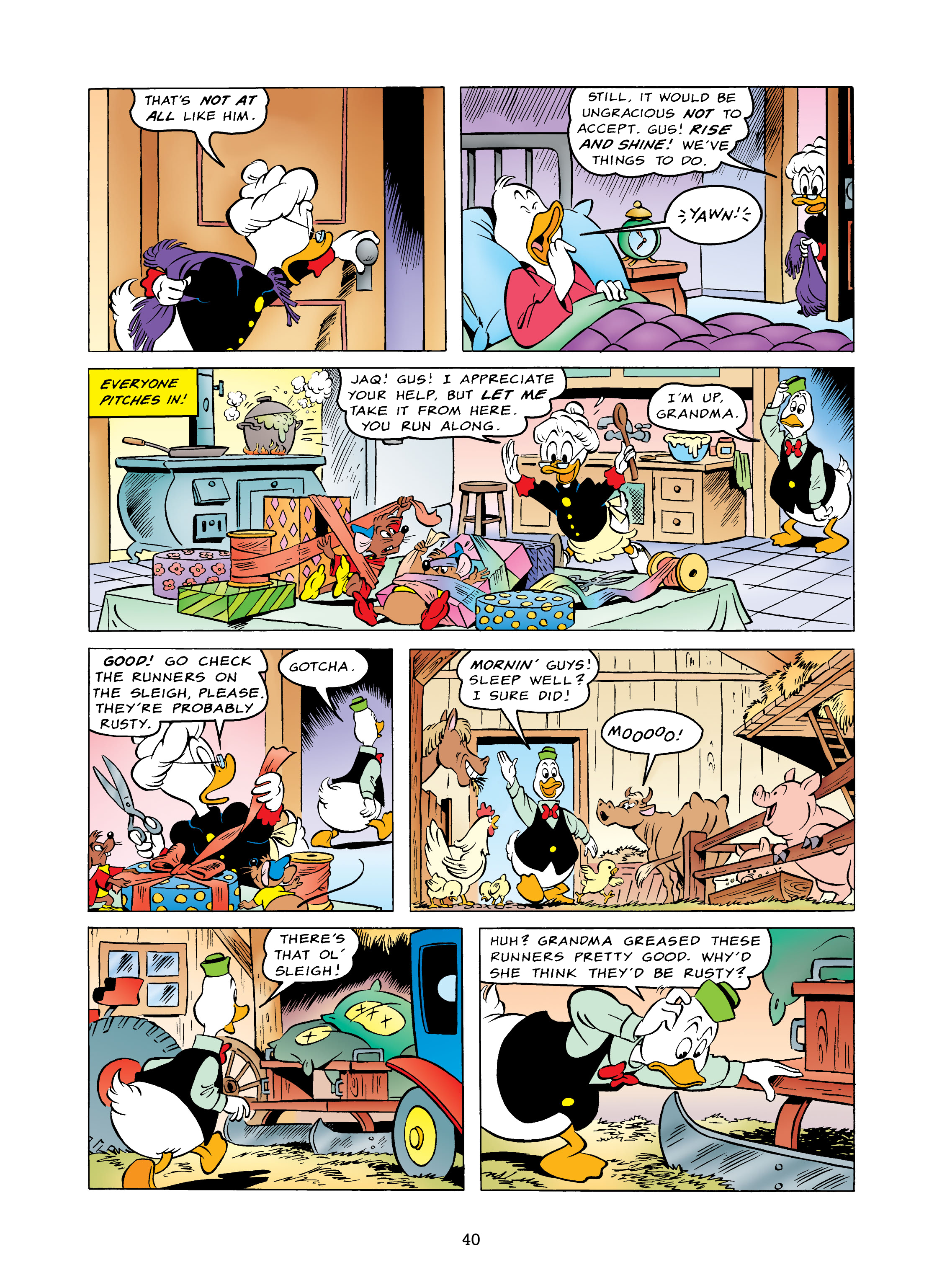 Uncle Scrooge and Donald Duck: Bear Mountain Tales (2022) issue 1 - Page 40