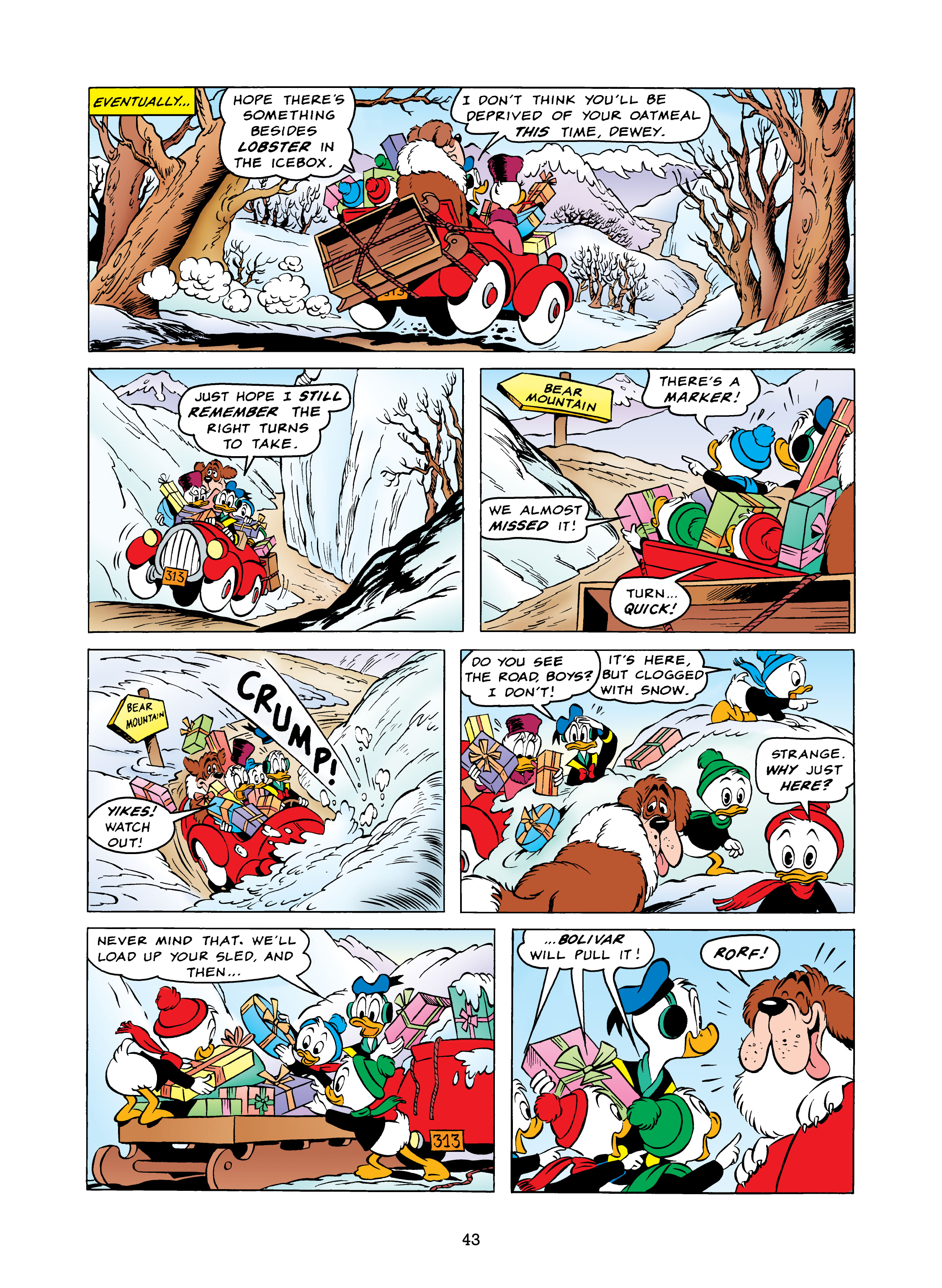 Uncle Scrooge and Donald Duck: Bear Mountain Tales (2022) issue 1 - Page 43