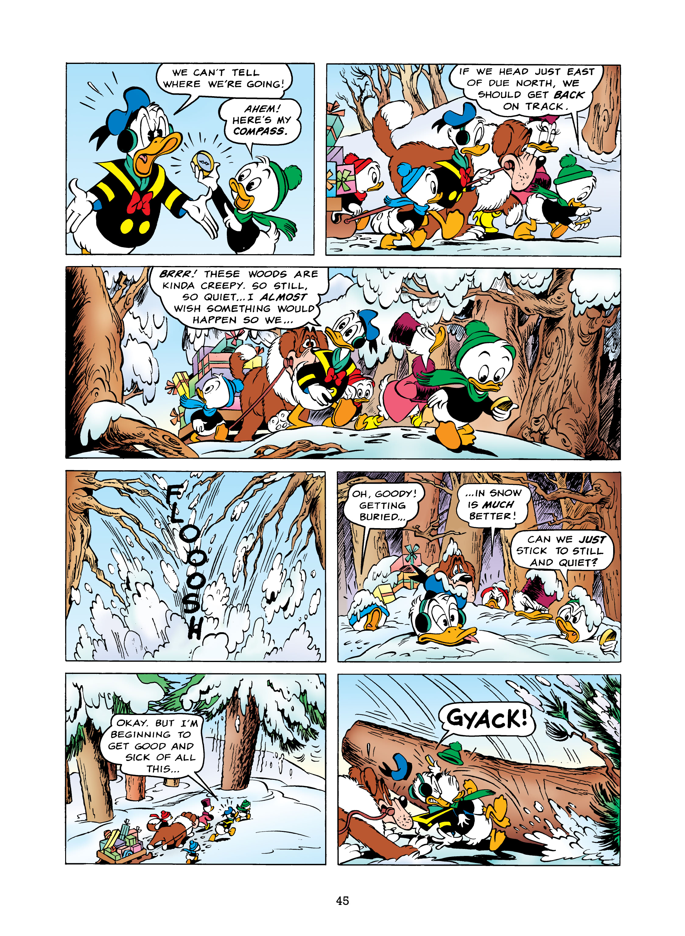 Uncle Scrooge and Donald Duck: Bear Mountain Tales (2022) issue 1 - Page 45