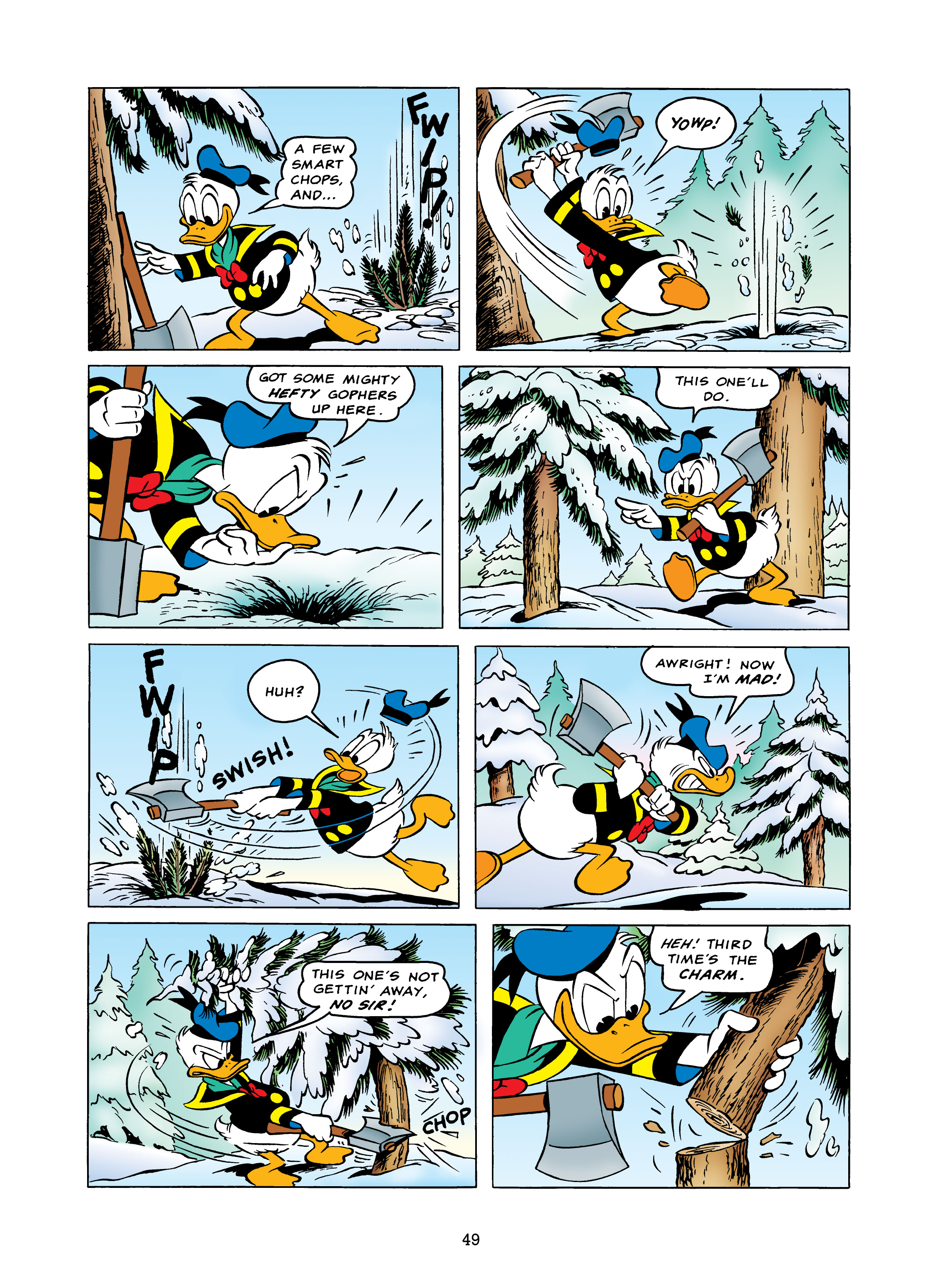 Uncle Scrooge and Donald Duck: Bear Mountain Tales (2022) issue 1 - Page 49