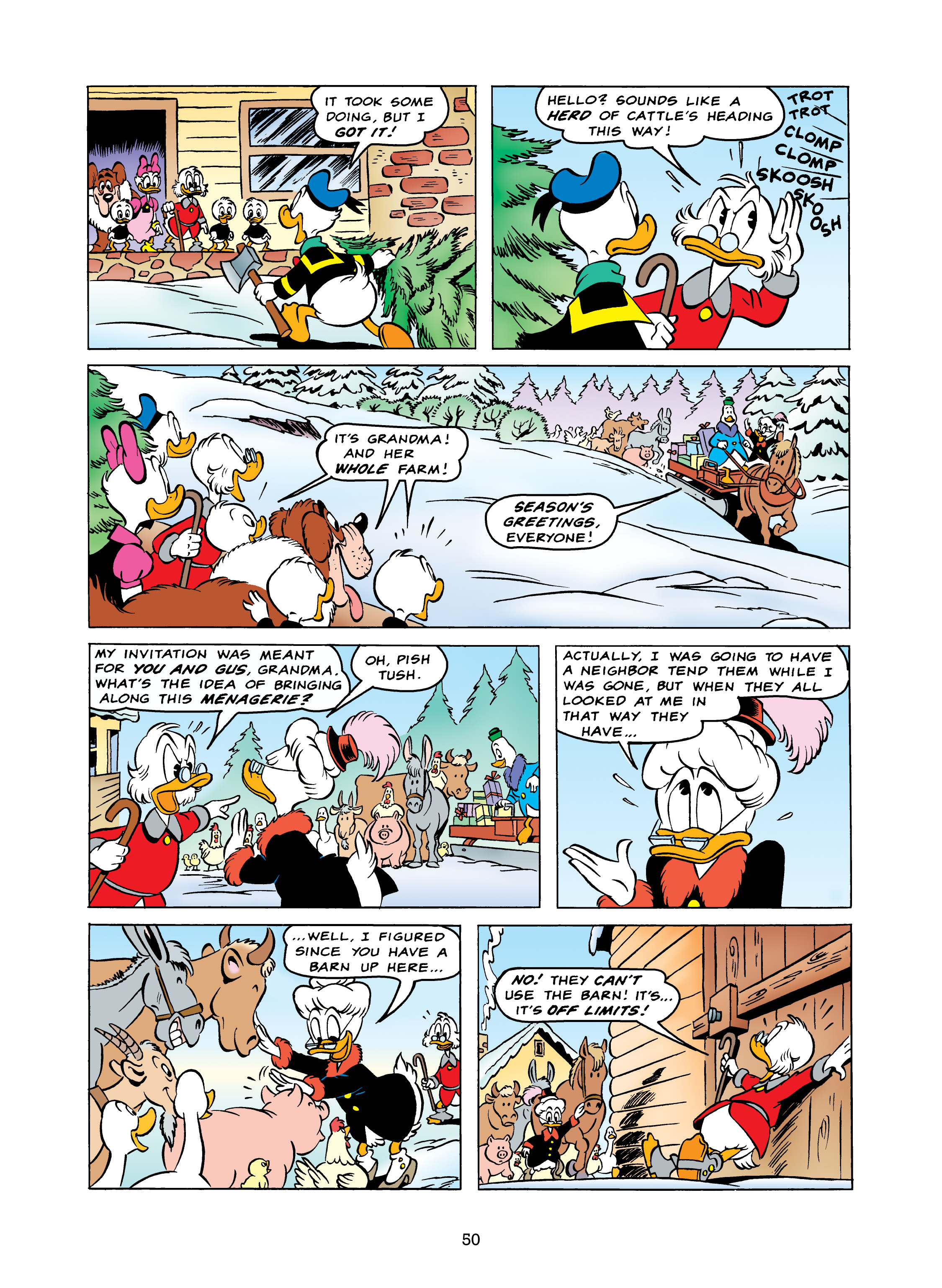 Uncle Scrooge and Donald Duck: Bear Mountain Tales (2022) issue 1 - Page 50