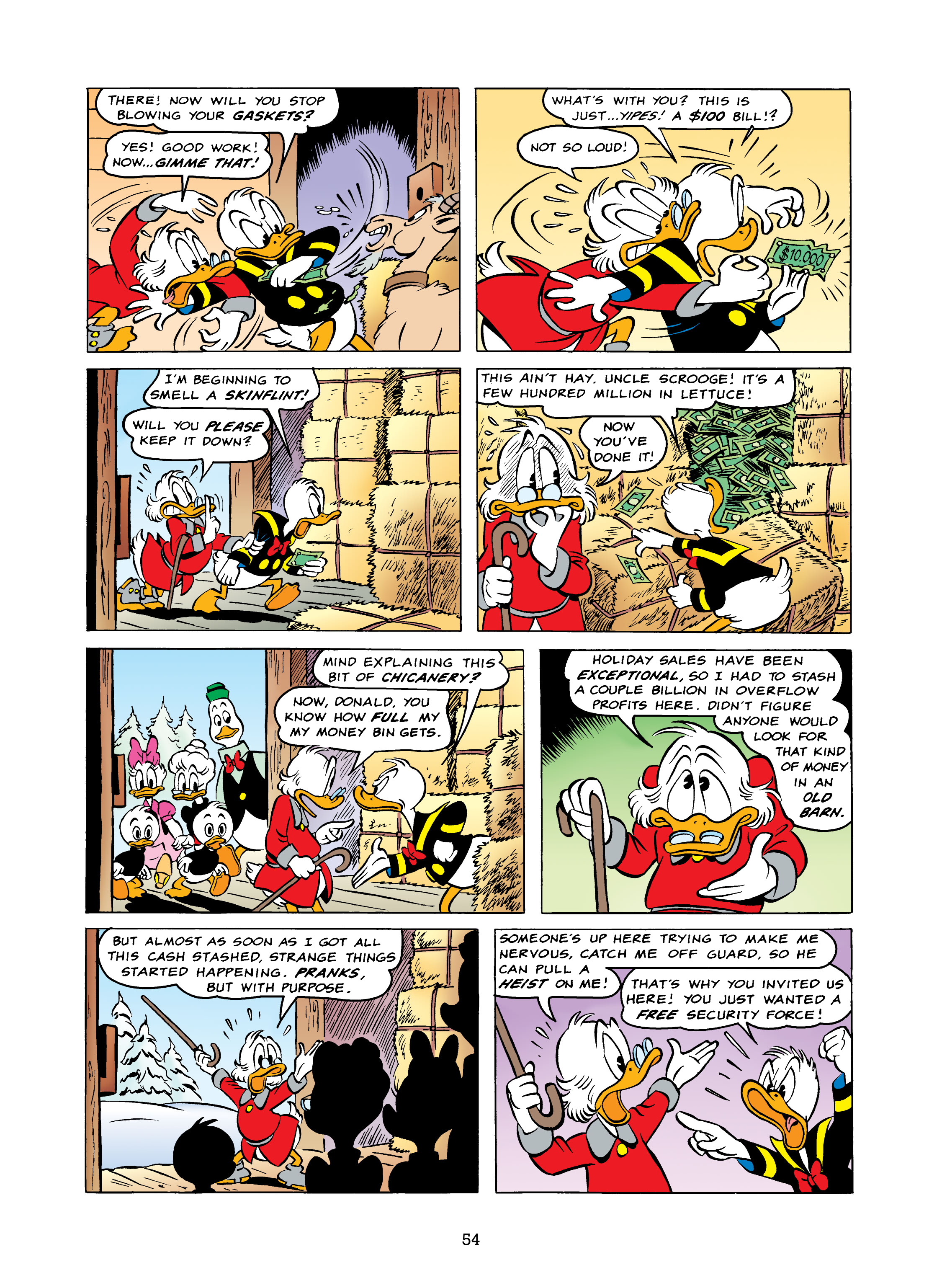 Uncle Scrooge and Donald Duck: Bear Mountain Tales (2022) issue 1 - Page 54