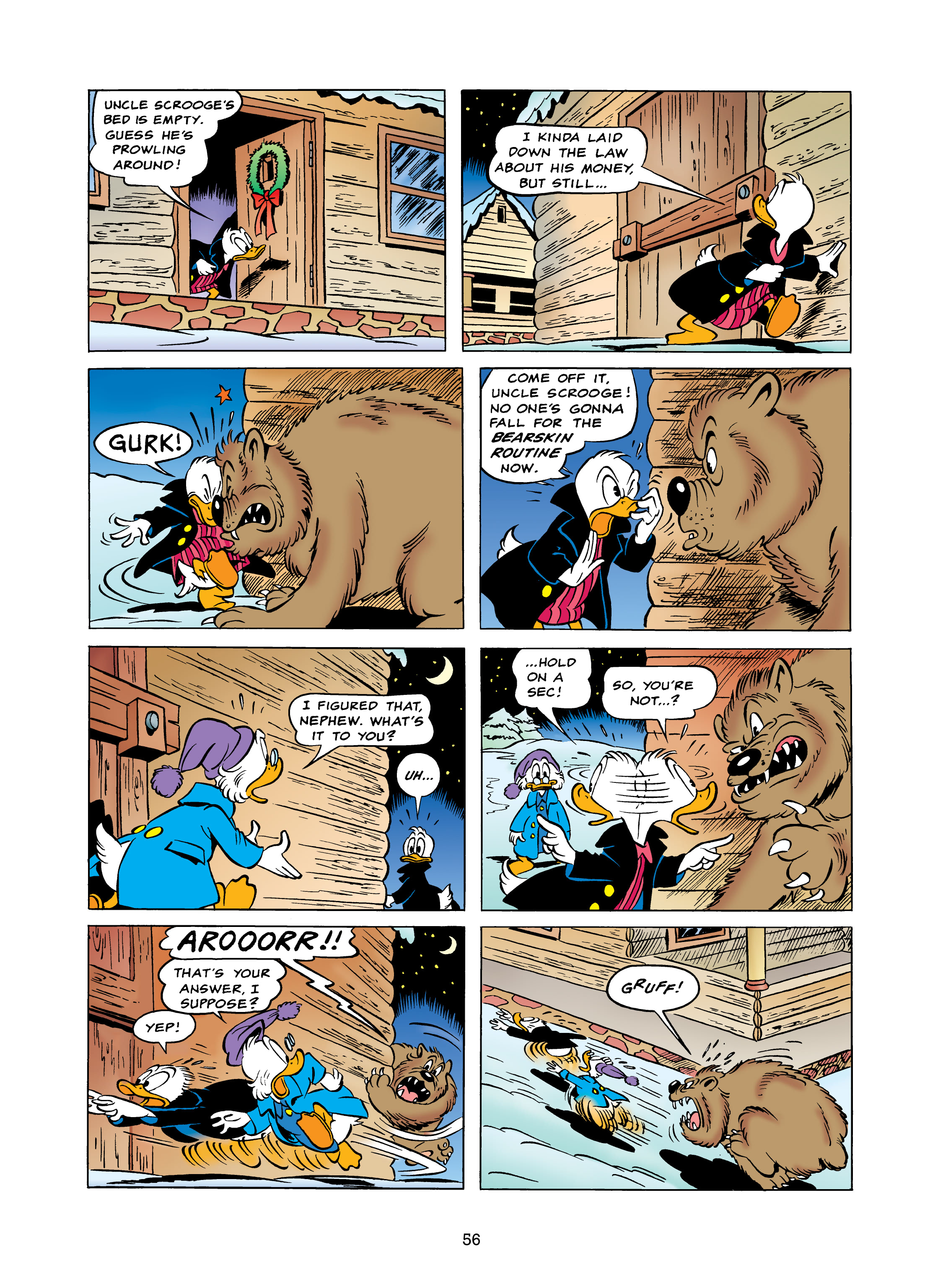 Uncle Scrooge and Donald Duck: Bear Mountain Tales (2022) issue 1 - Page 56