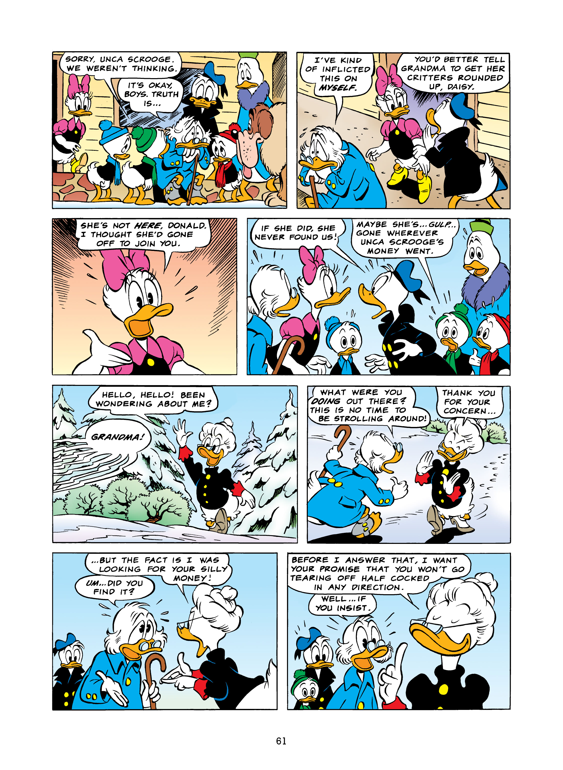 Uncle Scrooge and Donald Duck: Bear Mountain Tales (2022) issue 1 - Page 61