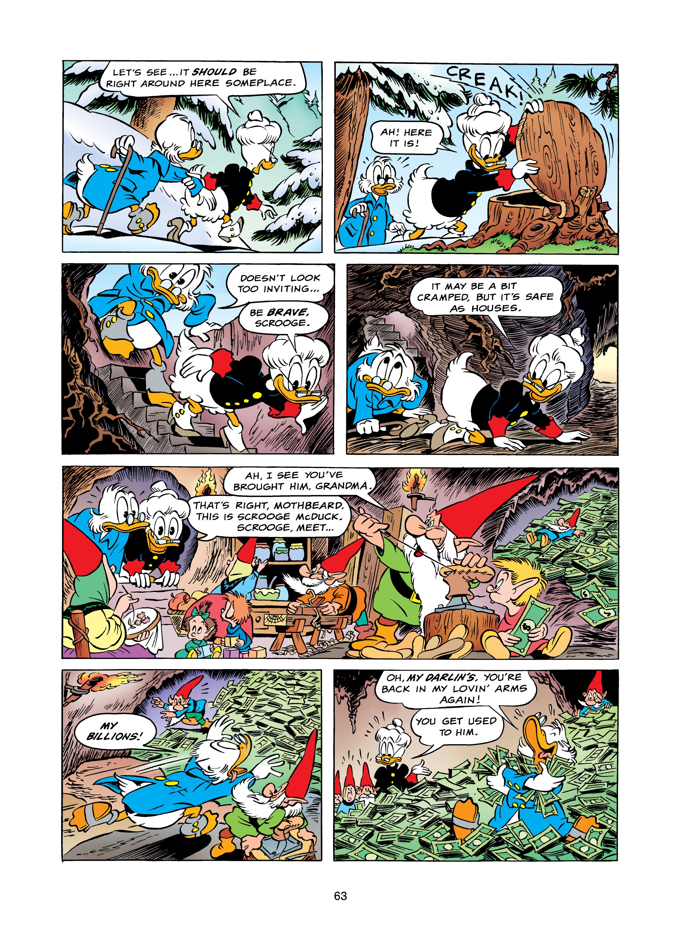 Uncle Scrooge and Donald Duck: Bear Mountain Tales (2022) issue 1 - Page 63