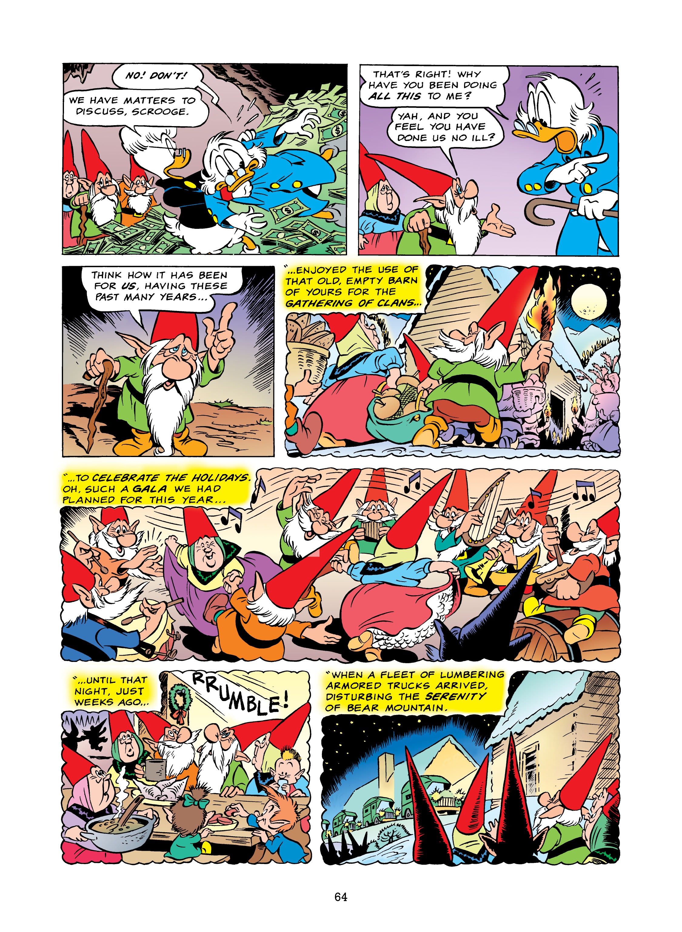 Uncle Scrooge and Donald Duck: Bear Mountain Tales (2022) issue 1 - Page 64