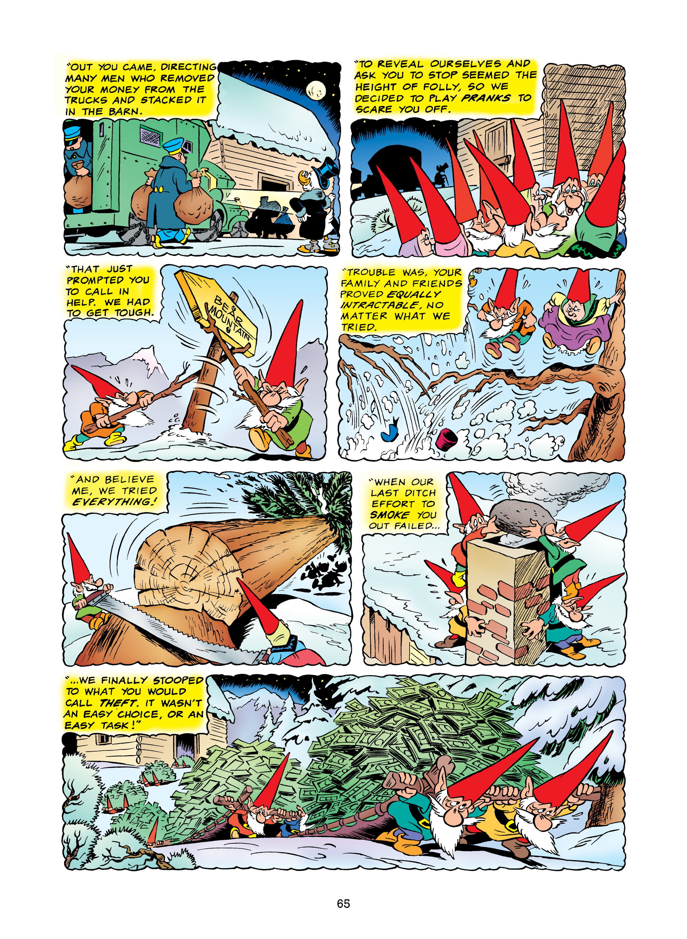 Uncle Scrooge and Donald Duck: Bear Mountain Tales (2022) issue 1 - Page 65