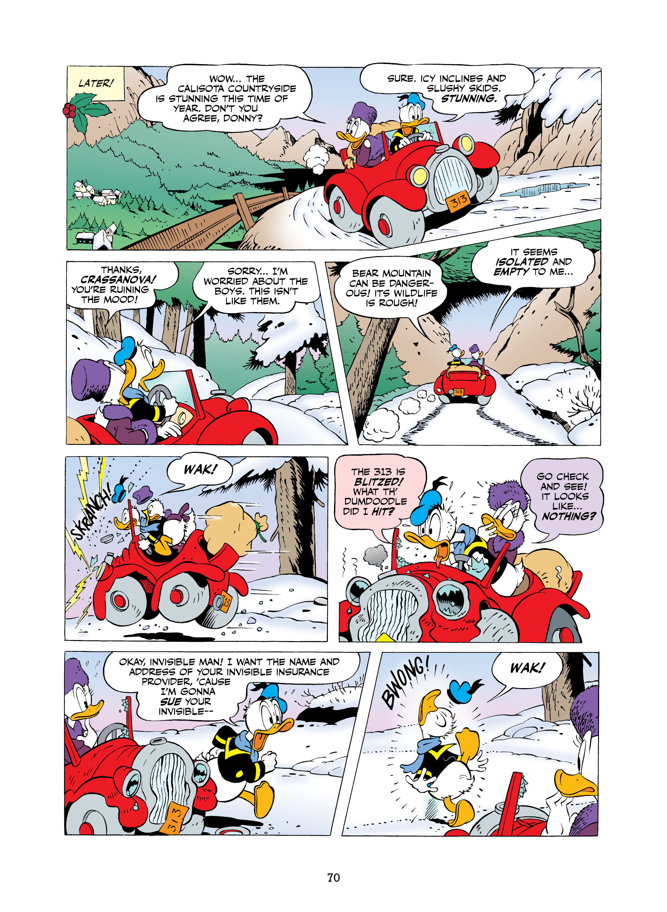 Uncle Scrooge and Donald Duck: Bear Mountain Tales (2022) issue 1 - Page 70