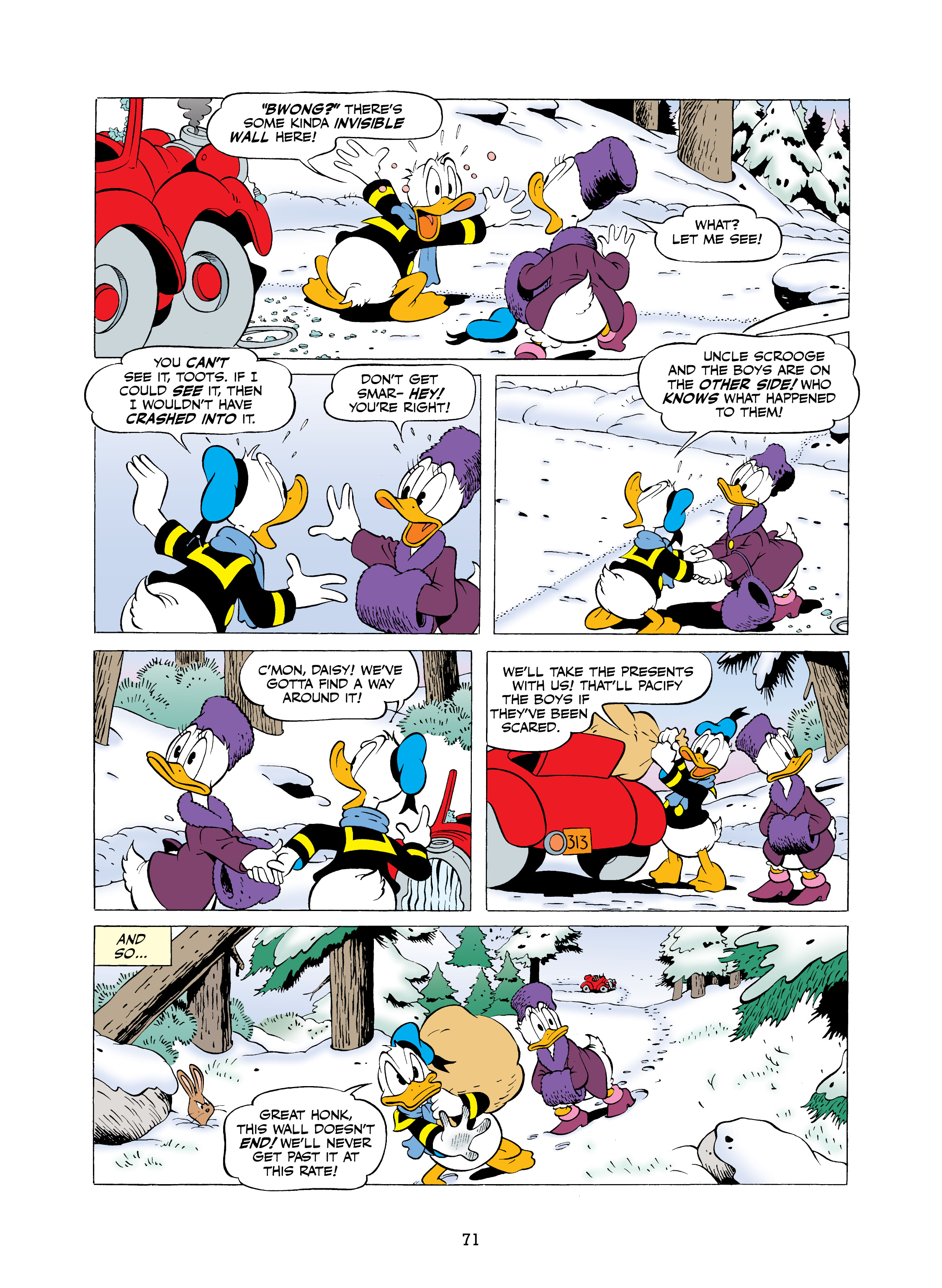 Uncle Scrooge and Donald Duck: Bear Mountain Tales (2022) issue 1 - Page 71