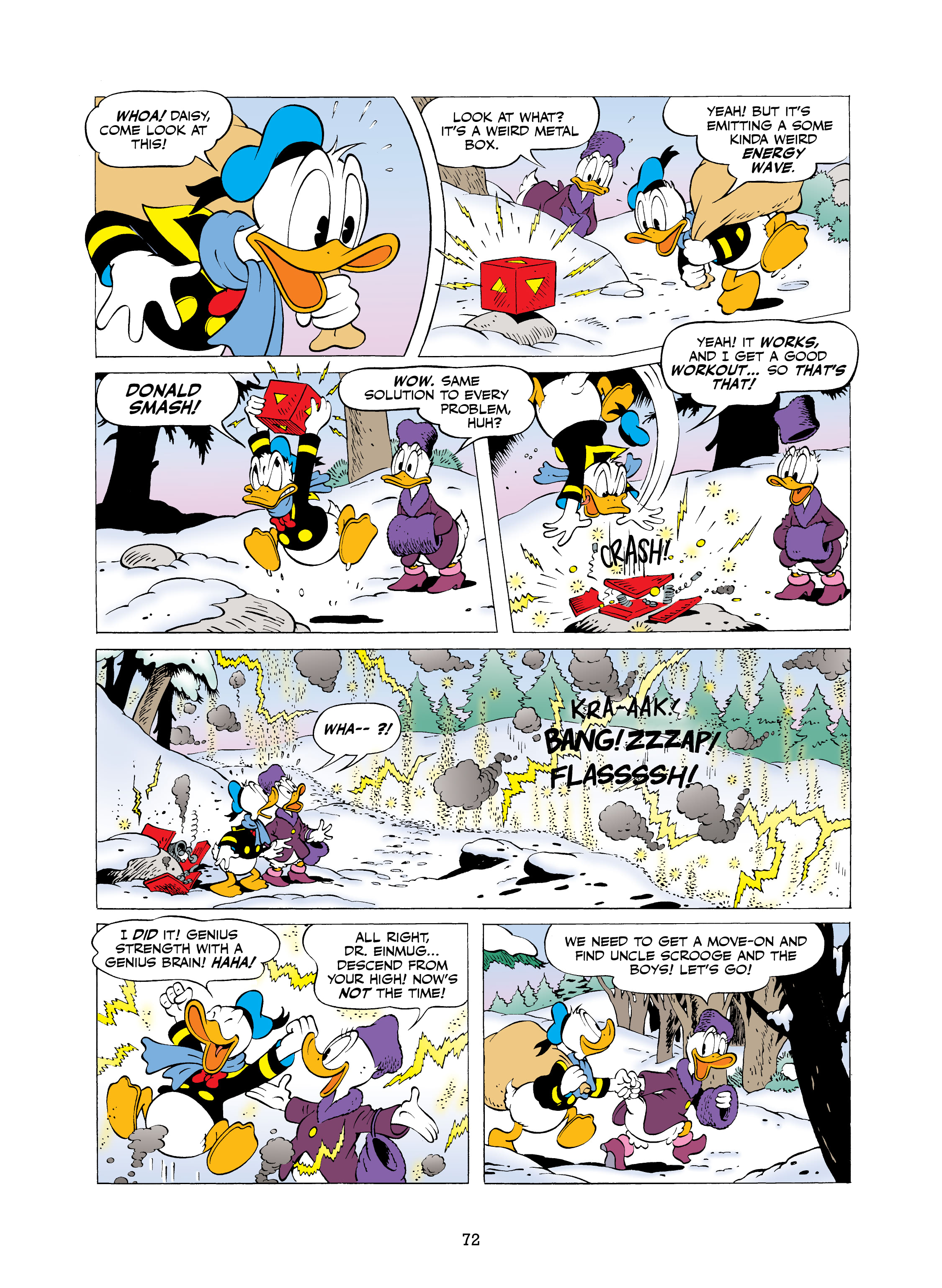 Uncle Scrooge and Donald Duck: Bear Mountain Tales (2022) issue 1 - Page 72