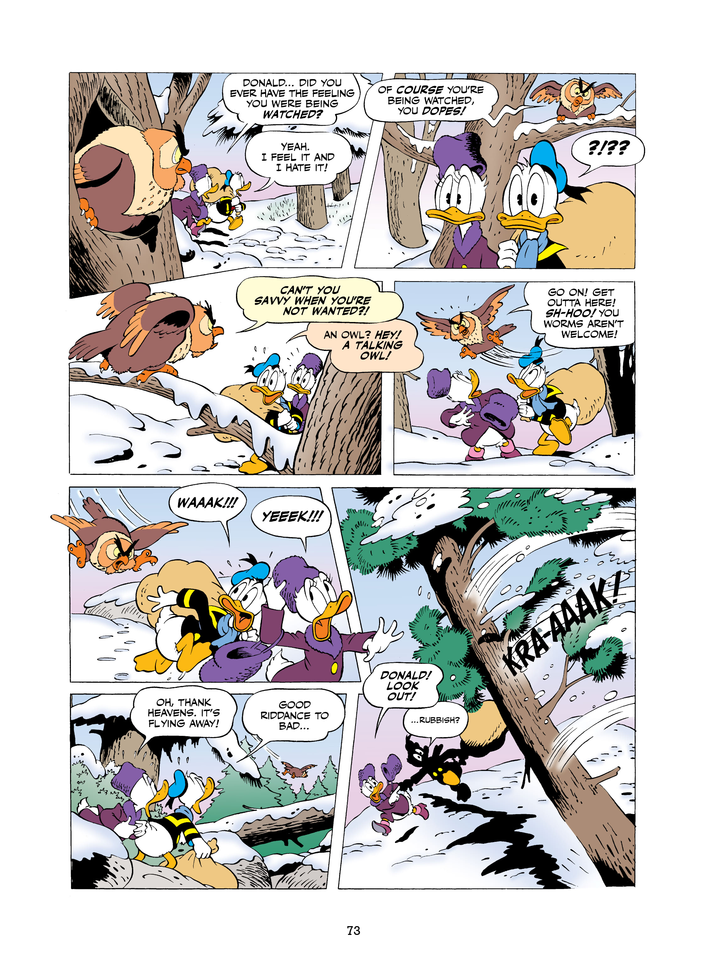 Uncle Scrooge and Donald Duck: Bear Mountain Tales (2022) issue 1 - Page 73