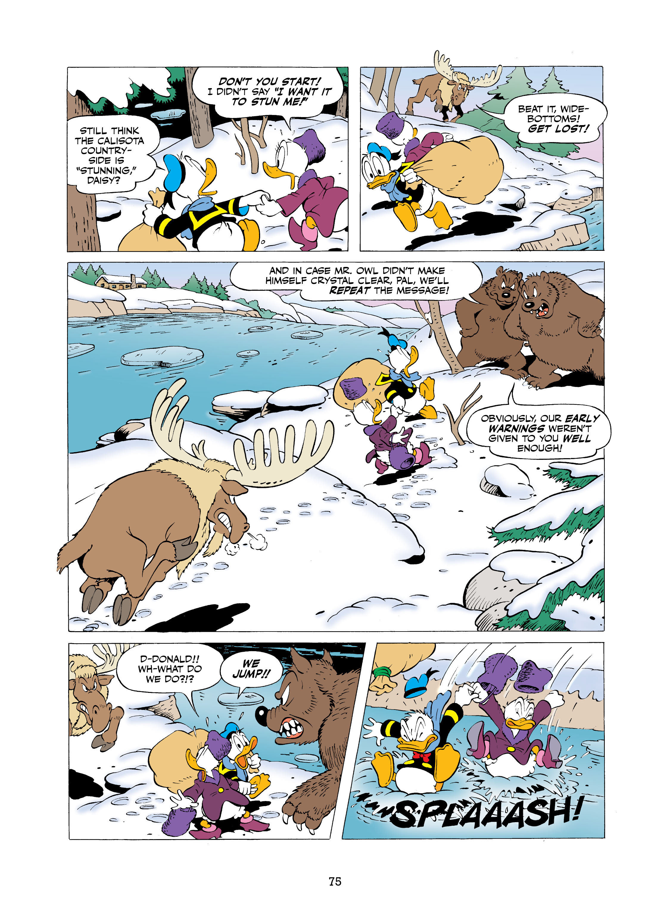 Uncle Scrooge and Donald Duck: Bear Mountain Tales (2022) issue 1 - Page 75