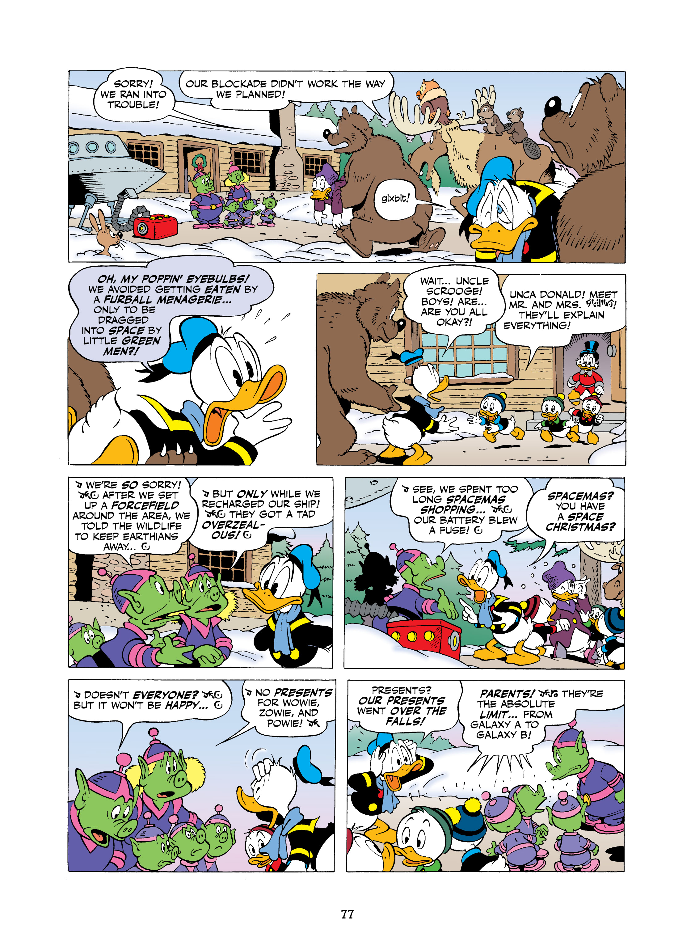 Uncle Scrooge and Donald Duck: Bear Mountain Tales (2022) issue 1 - Page 77