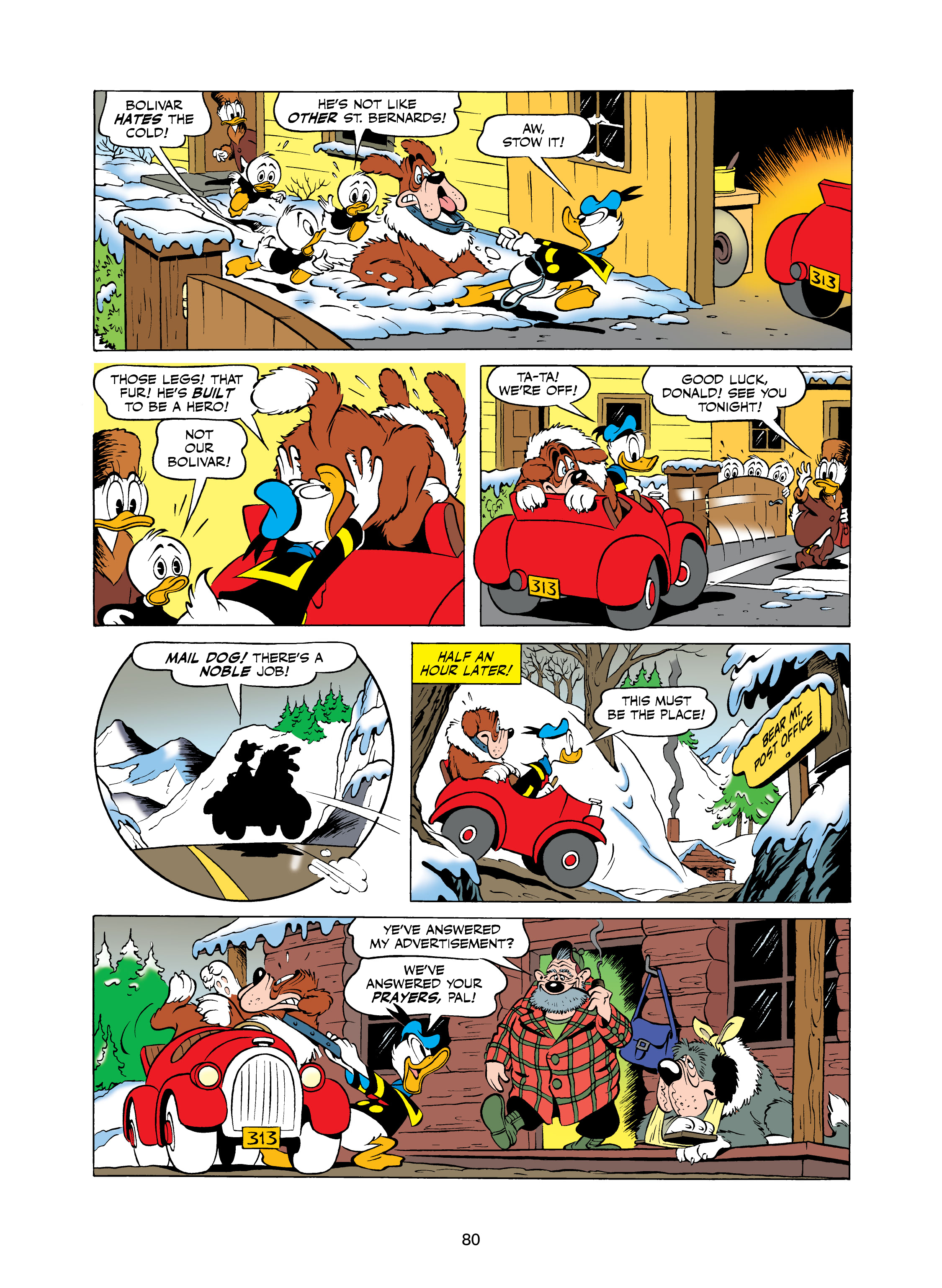 Uncle Scrooge and Donald Duck: Bear Mountain Tales (2022) issue 1 - Page 80