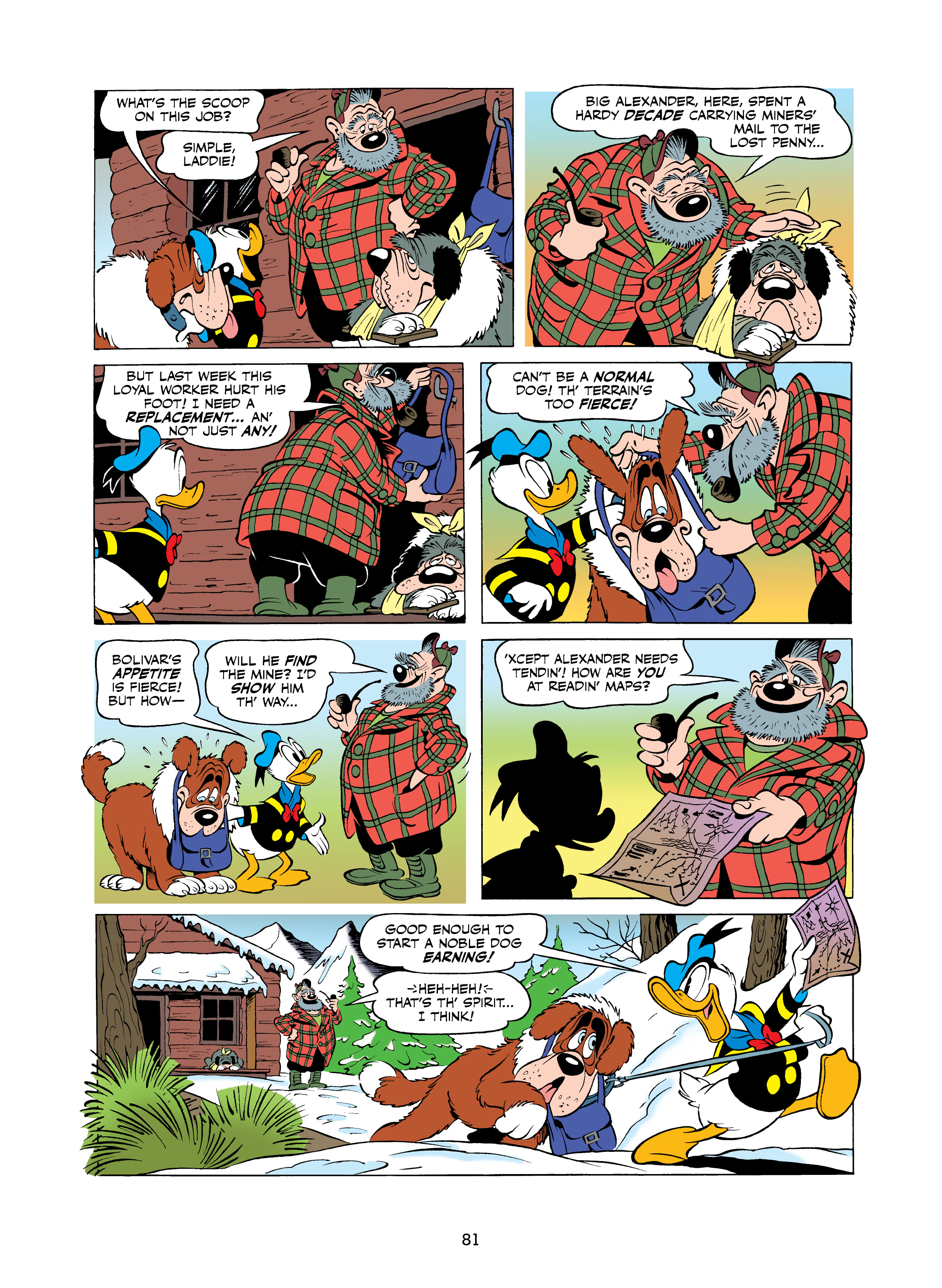 Uncle Scrooge and Donald Duck: Bear Mountain Tales (2022) issue 1 - Page 81