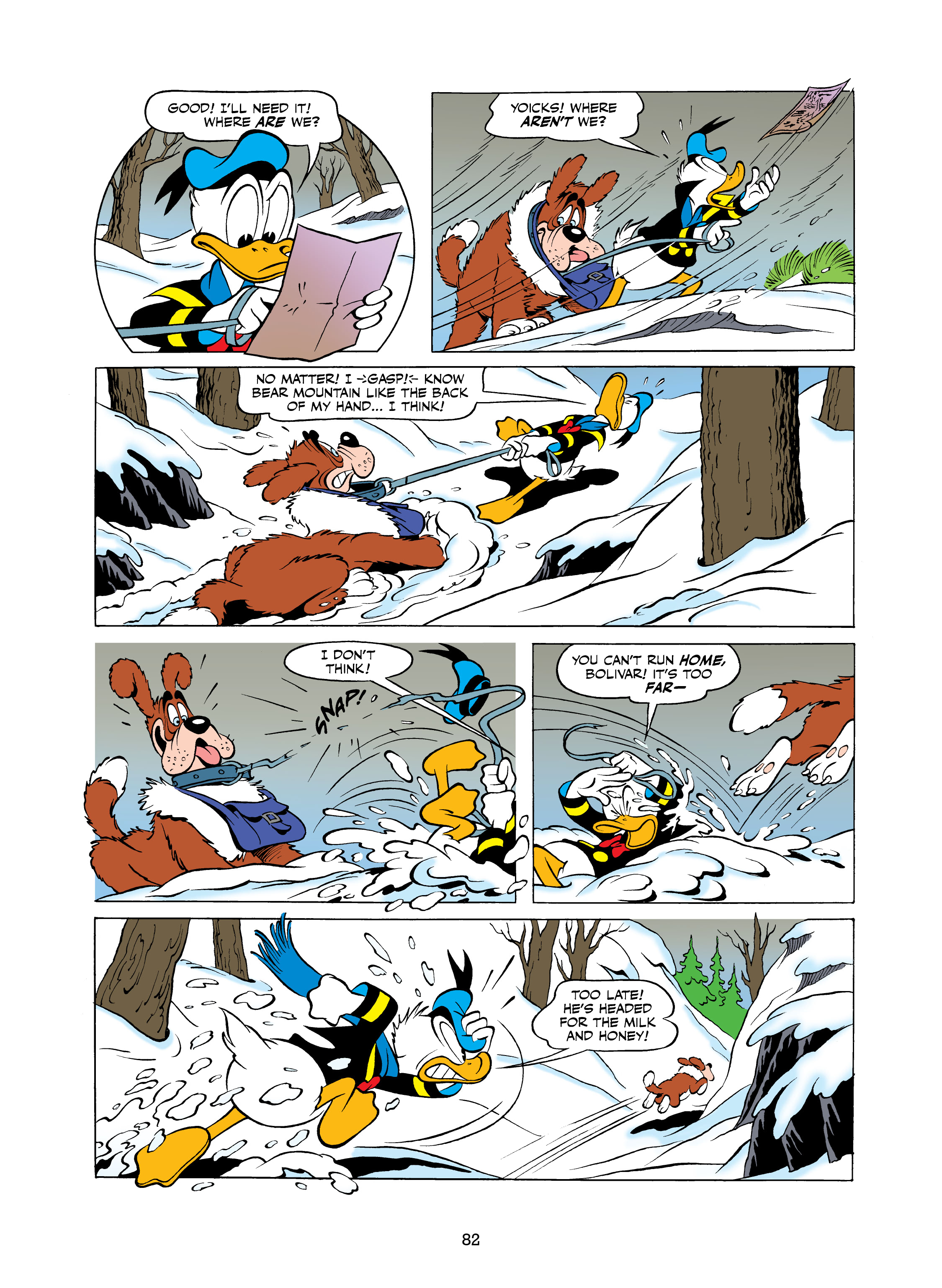 Uncle Scrooge and Donald Duck: Bear Mountain Tales (2022) issue 1 - Page 82