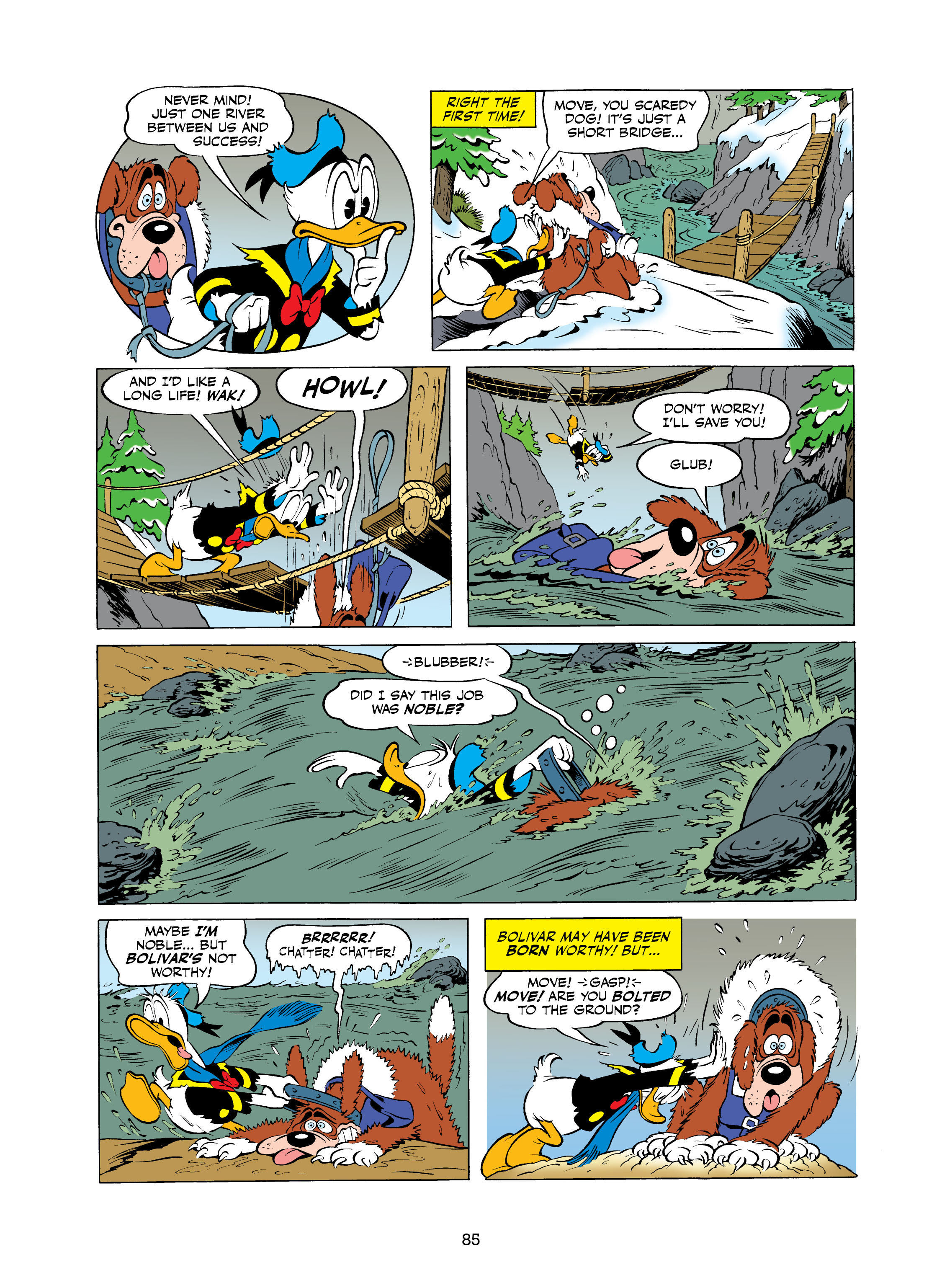 Uncle Scrooge and Donald Duck: Bear Mountain Tales (2022) issue 1 - Page 85