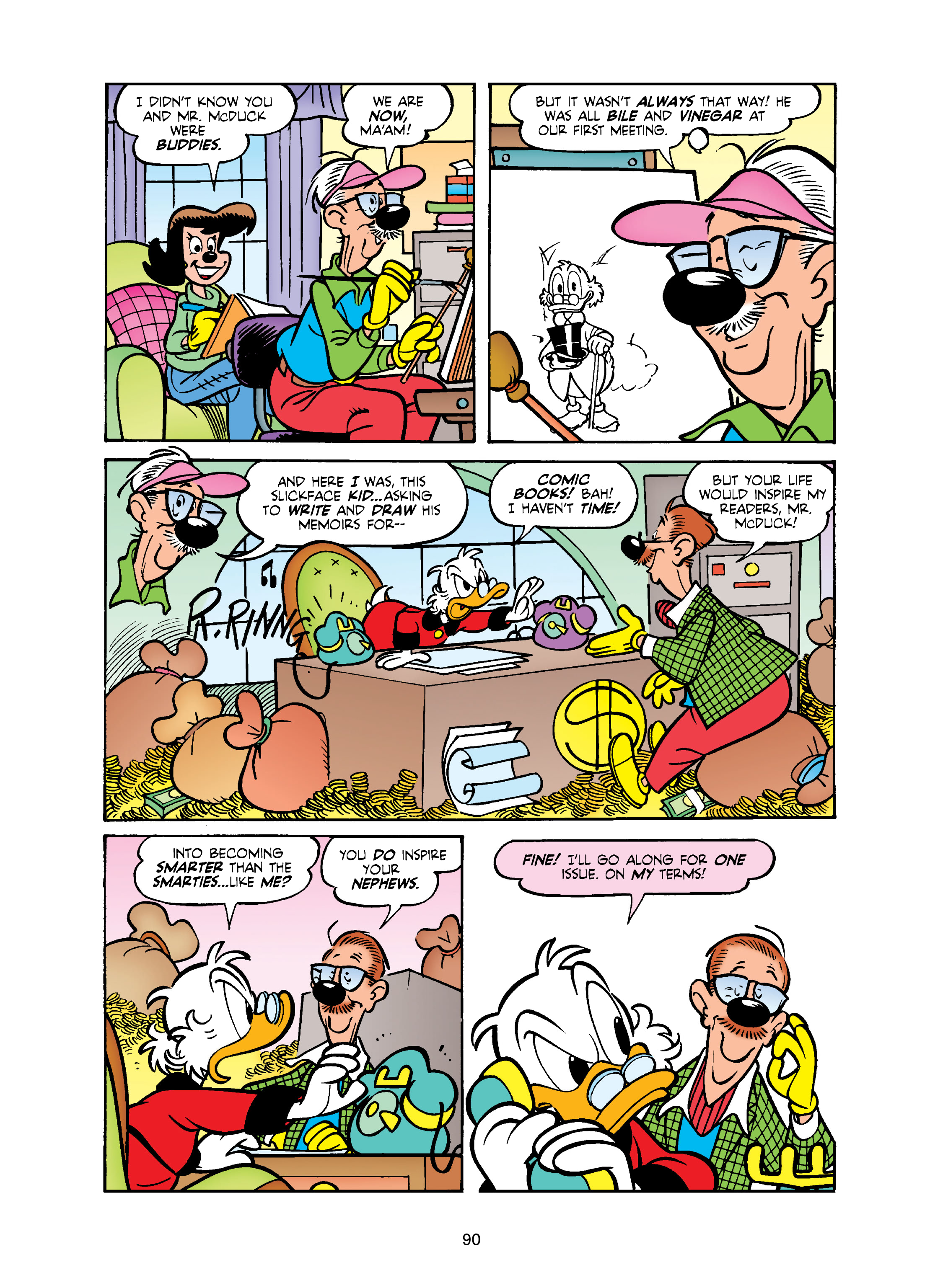 Uncle Scrooge and Donald Duck: Bear Mountain Tales (2022) issue 1 - Page 90