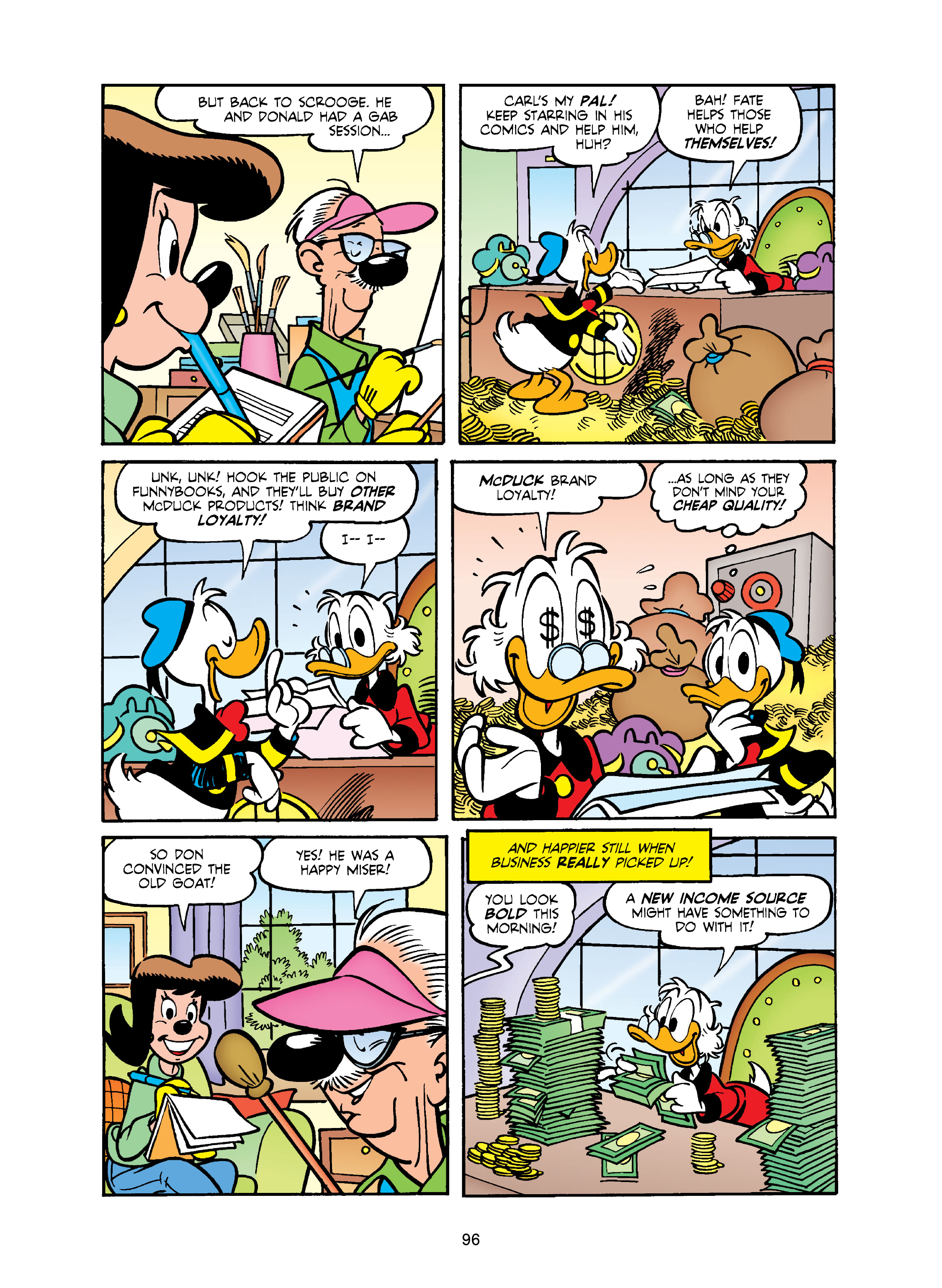 Uncle Scrooge and Donald Duck: Bear Mountain Tales (2022) issue 1 - Page 96