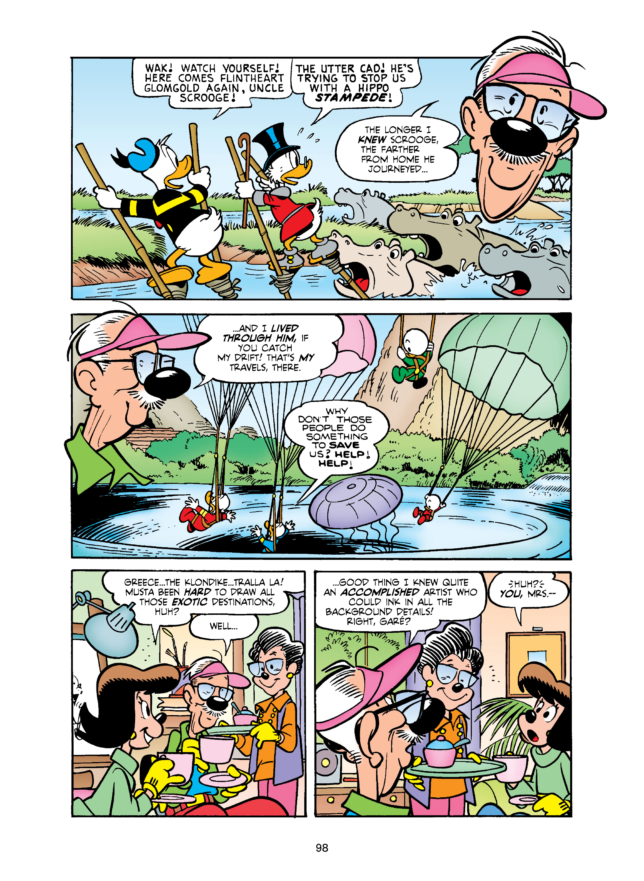 Uncle Scrooge and Donald Duck: Bear Mountain Tales (2022) issue 1 - Page 98