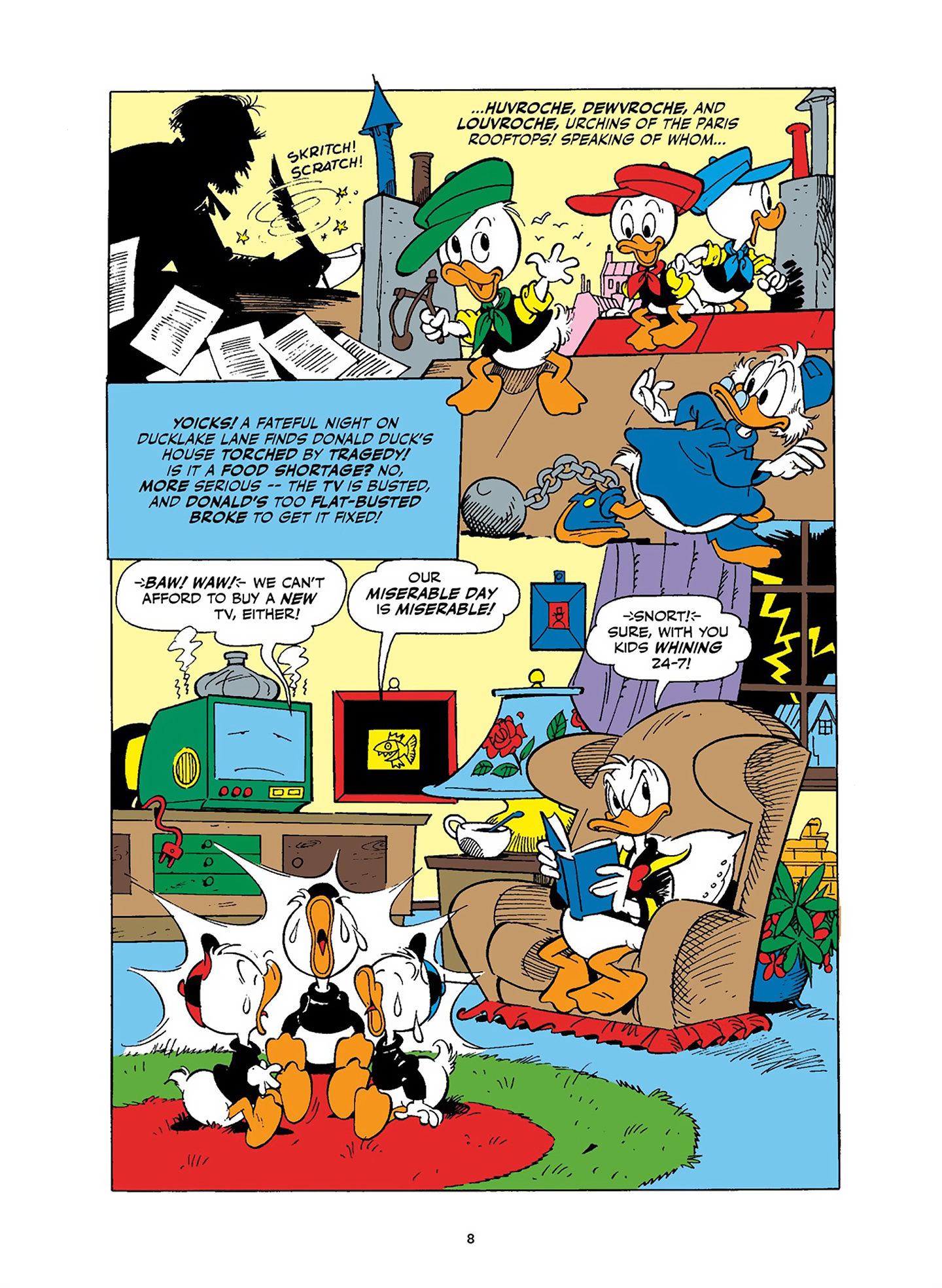 Uncle Scrooge and Donald Duck in Les Misérables and War and Peace (2023) issue 1 - Page 9