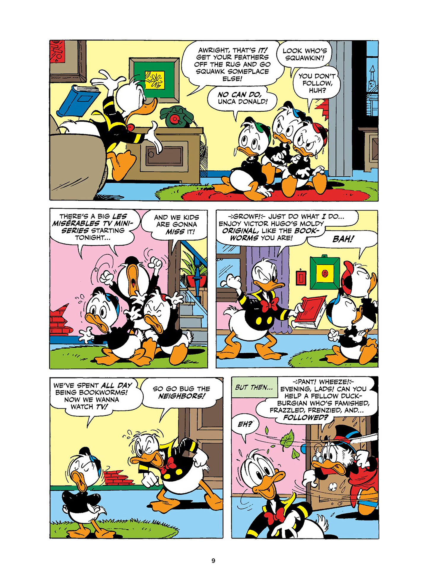 Uncle Scrooge and Donald Duck in Les Misérables and War and Peace (2023) issue 1 - Page 10