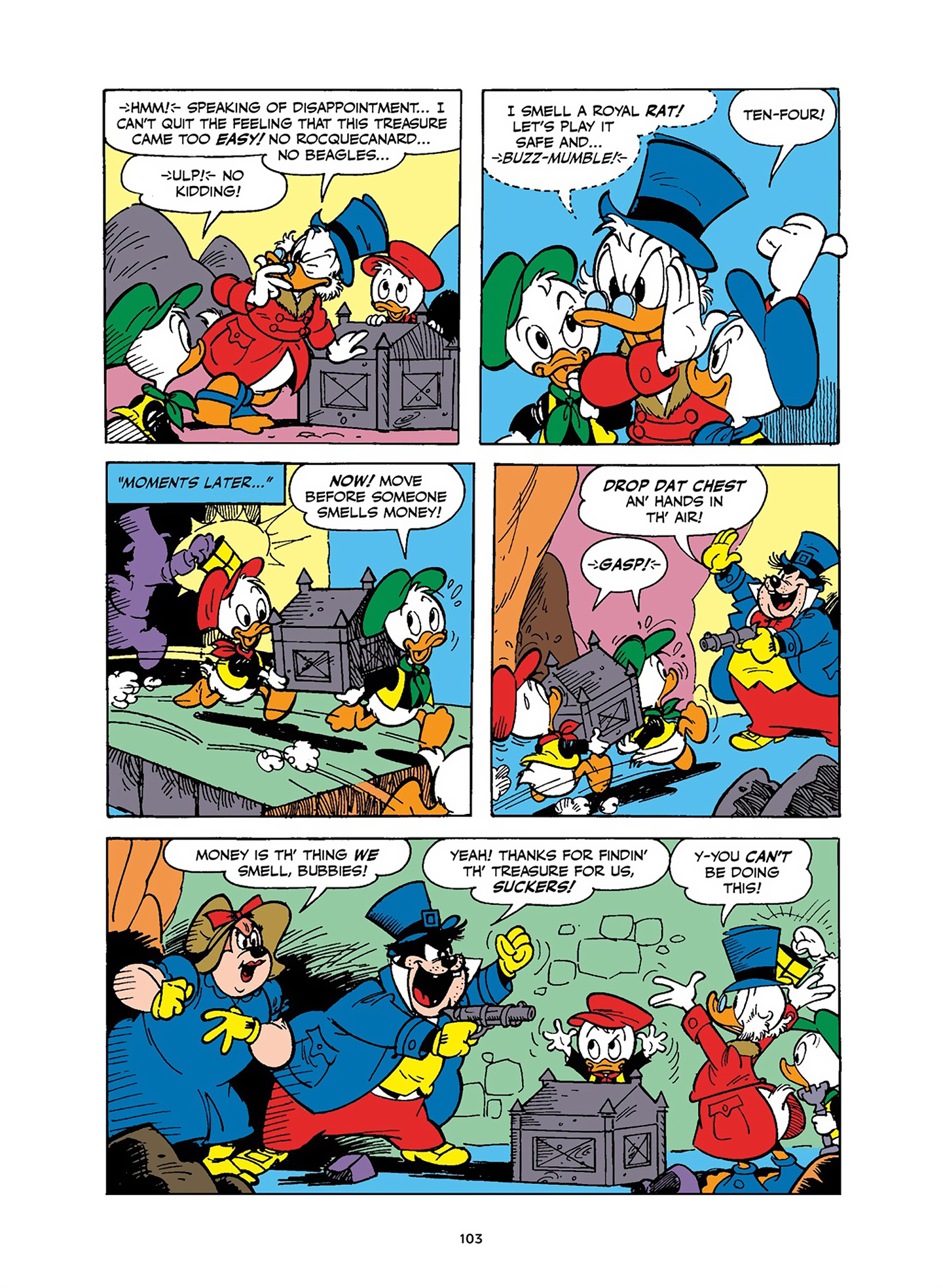 Uncle Scrooge and Donald Duck in Les Misérables and War and Peace (2023) issue 1 - Page 104